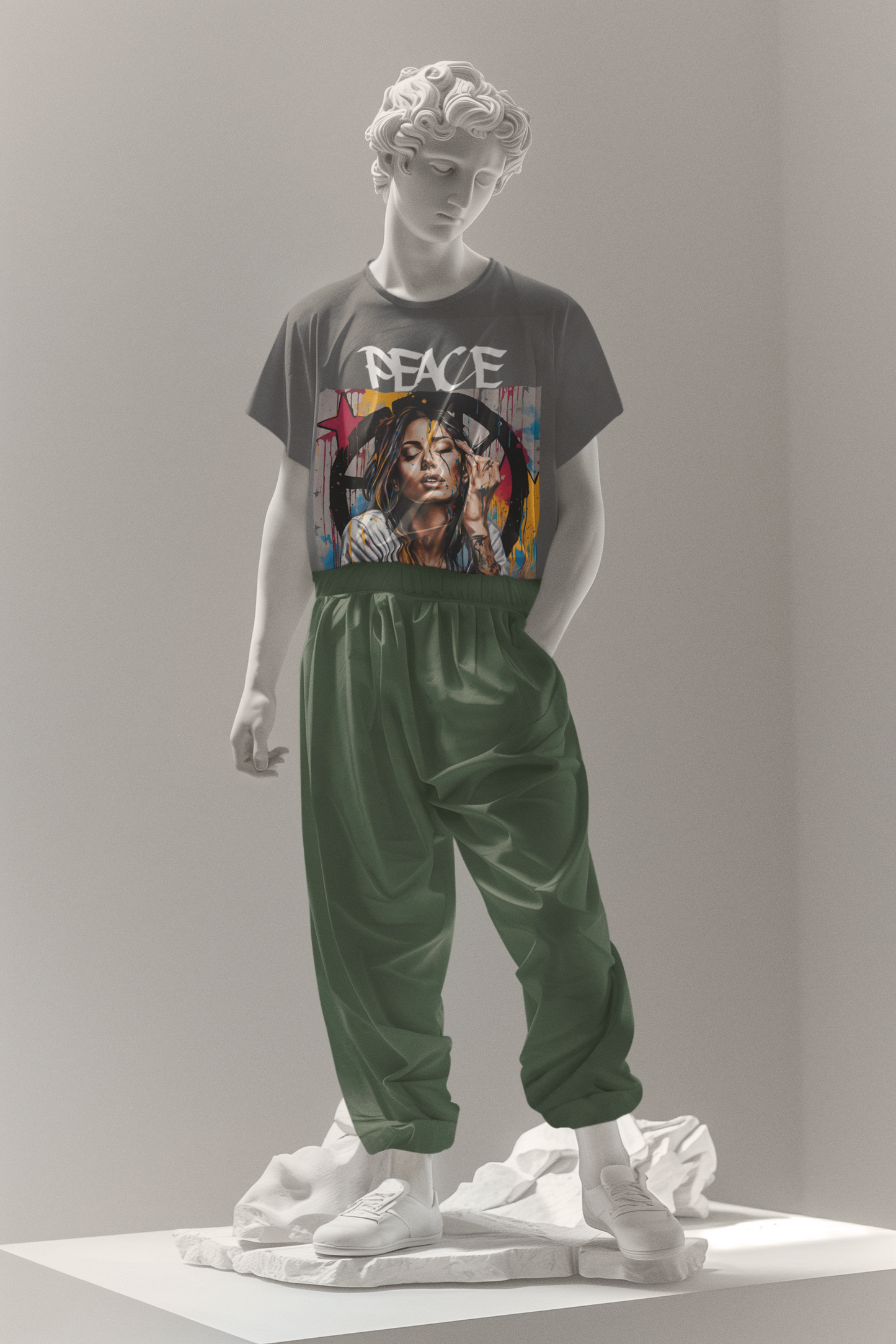 Graffiti Peace Urban Tee