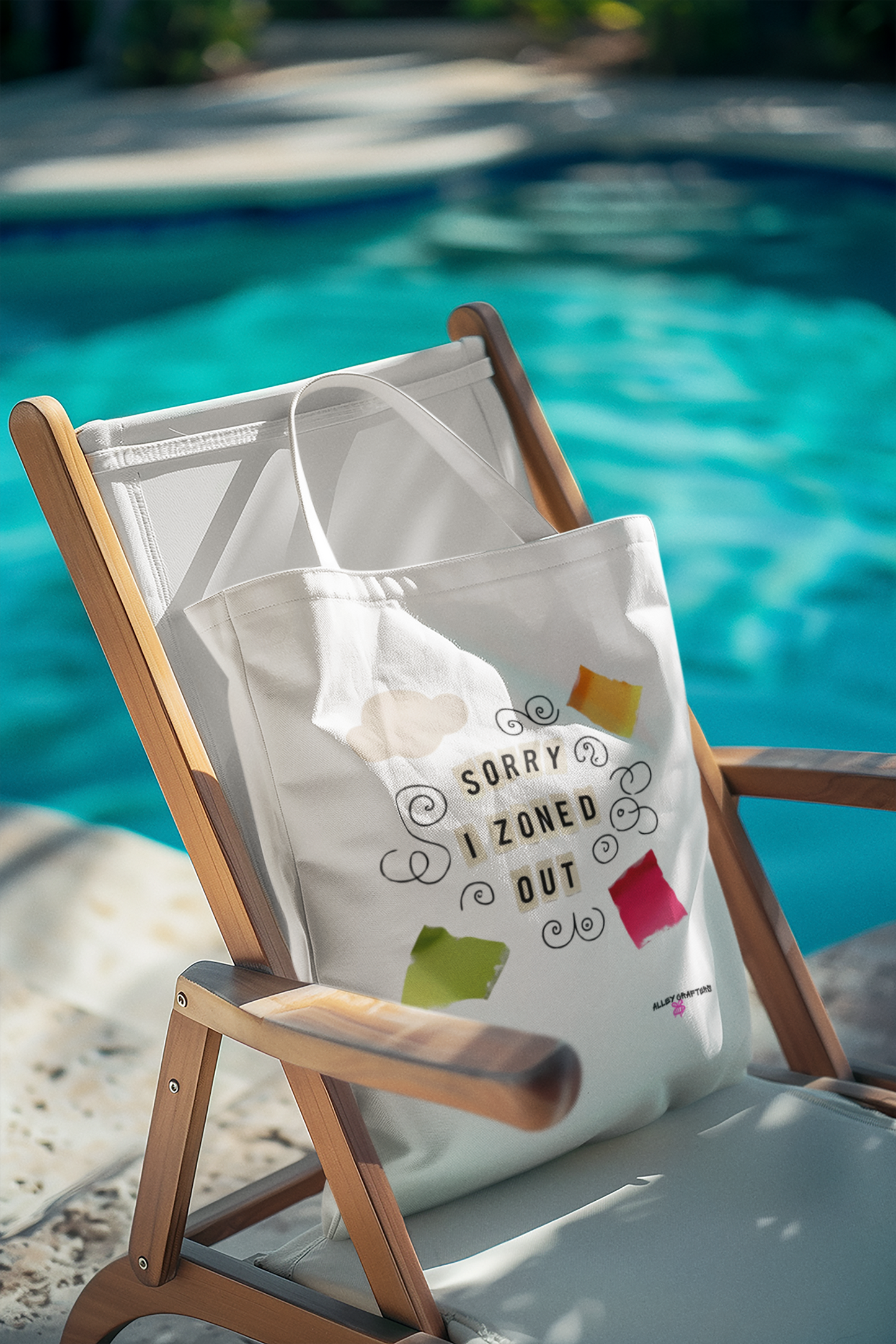 Sorry I Zoned Out Tote Bag