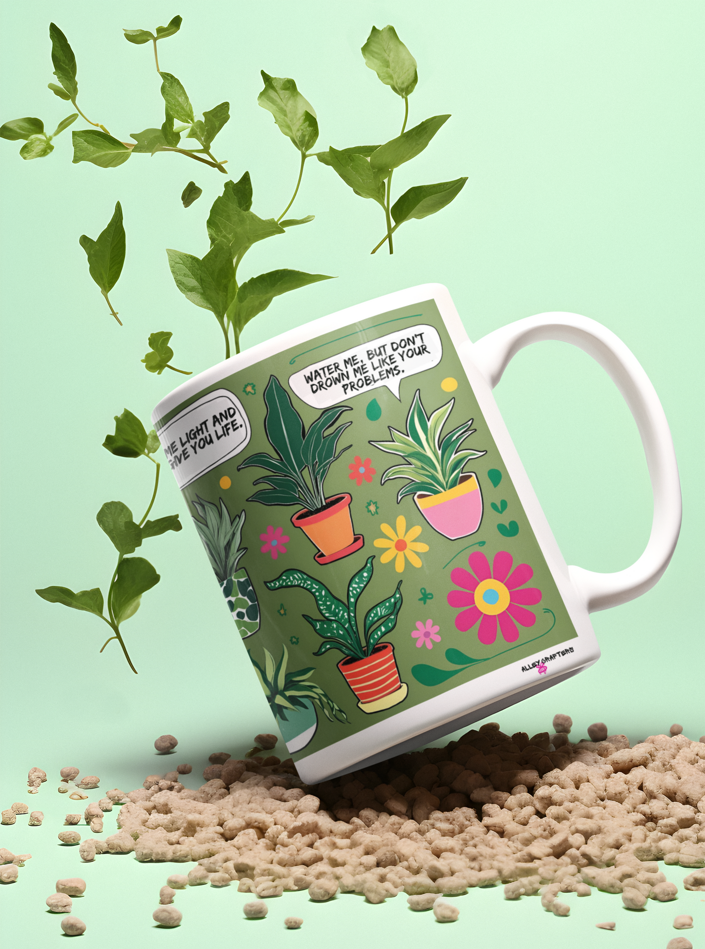 Botanical Humour Mug