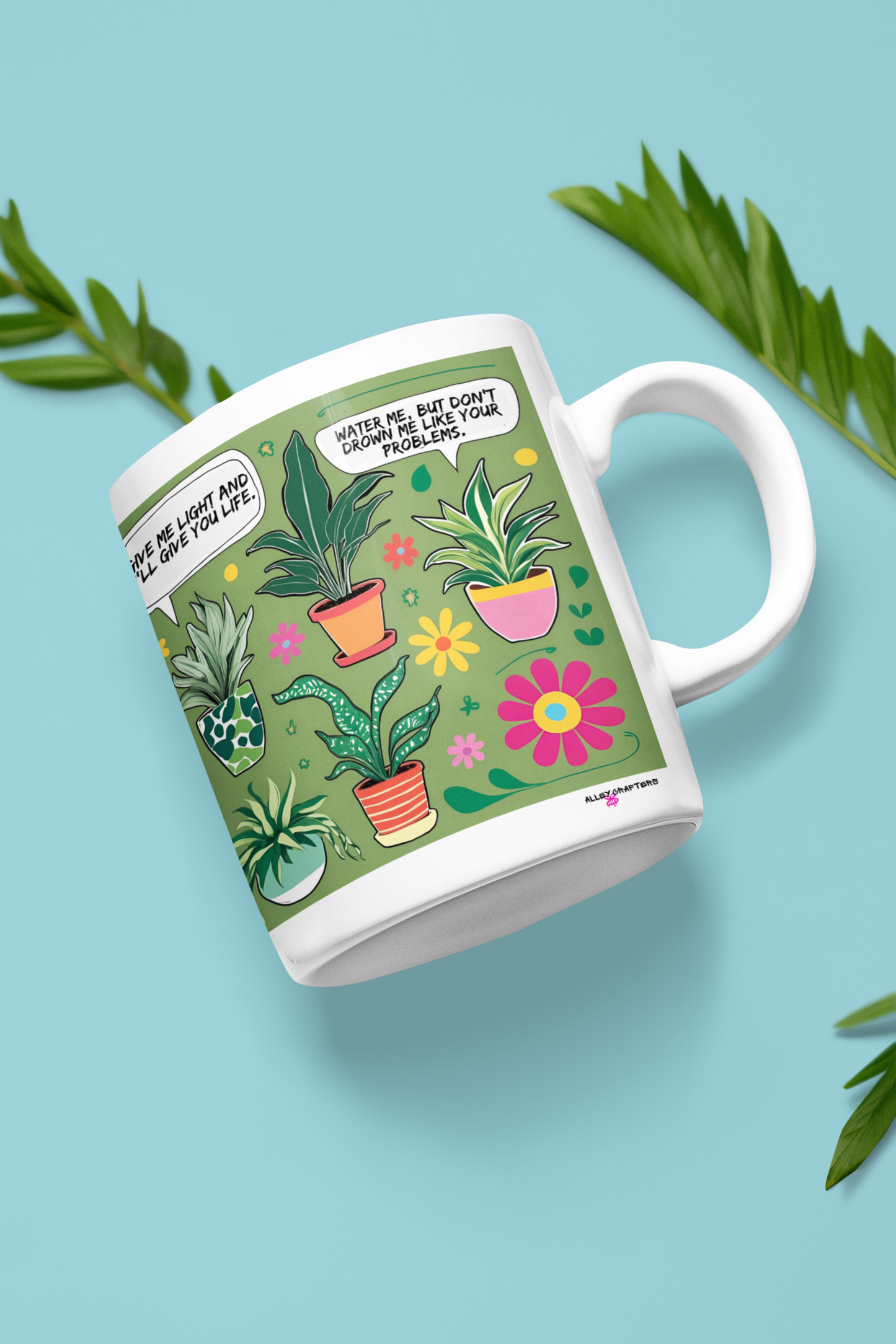 Botanical Humour Mug