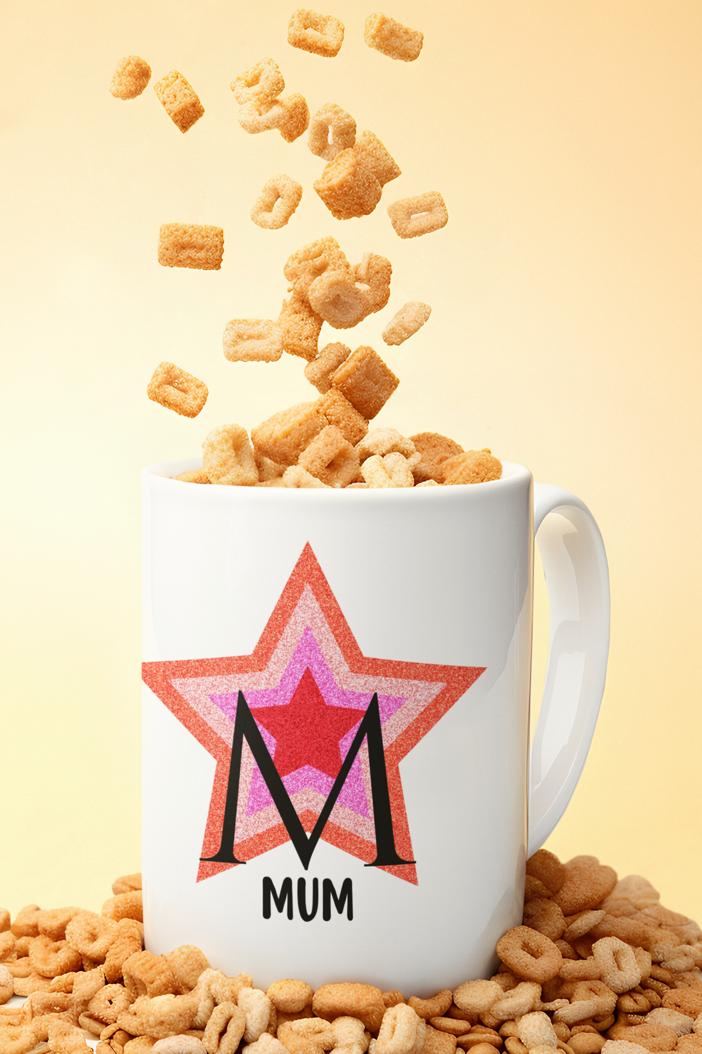 Personalized Glitter Mug