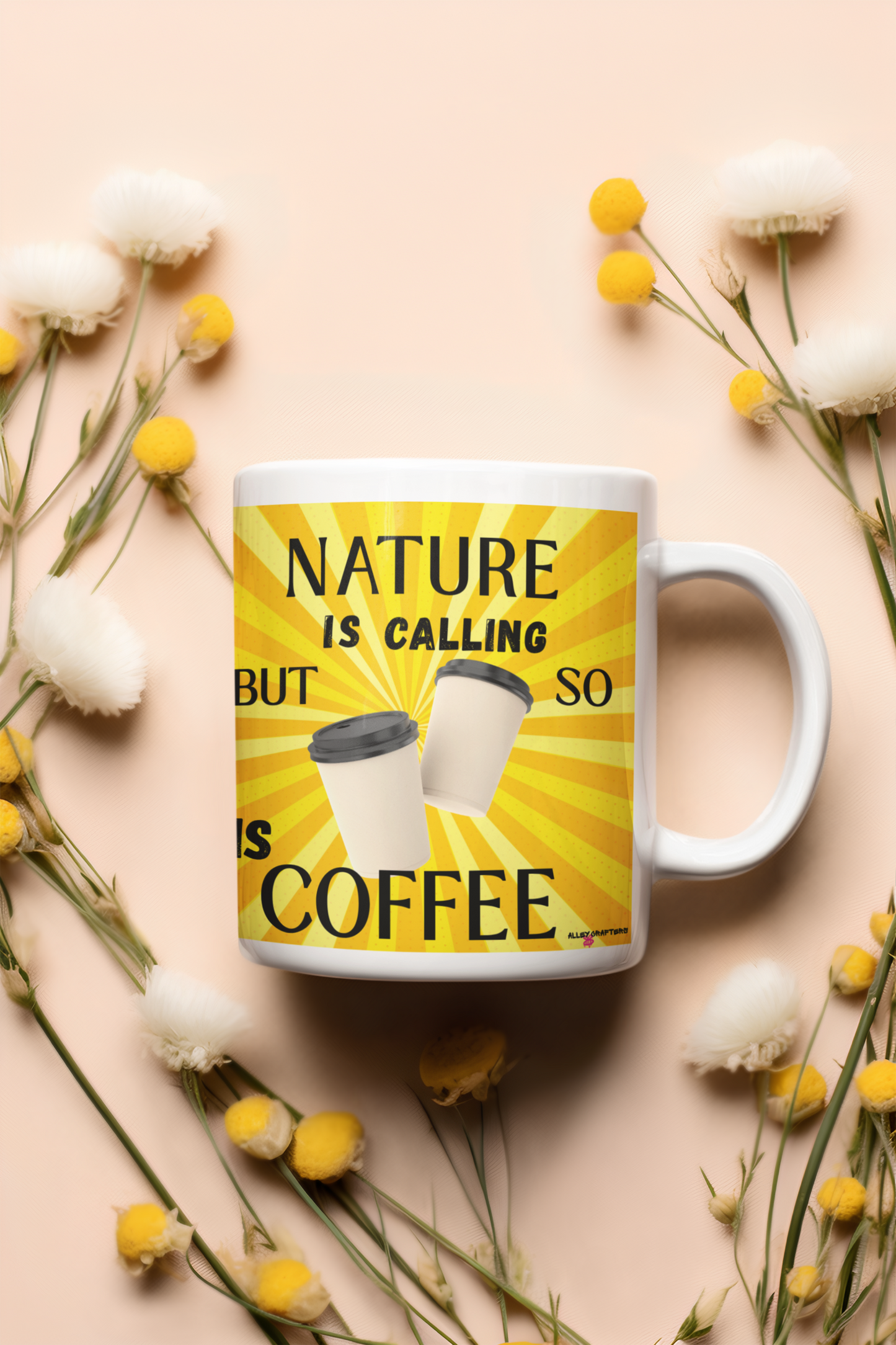 Nature Is Calling, But So Is Coffee Mug