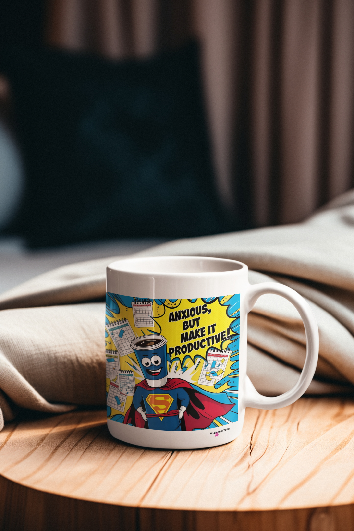 Productive Superhero Mug