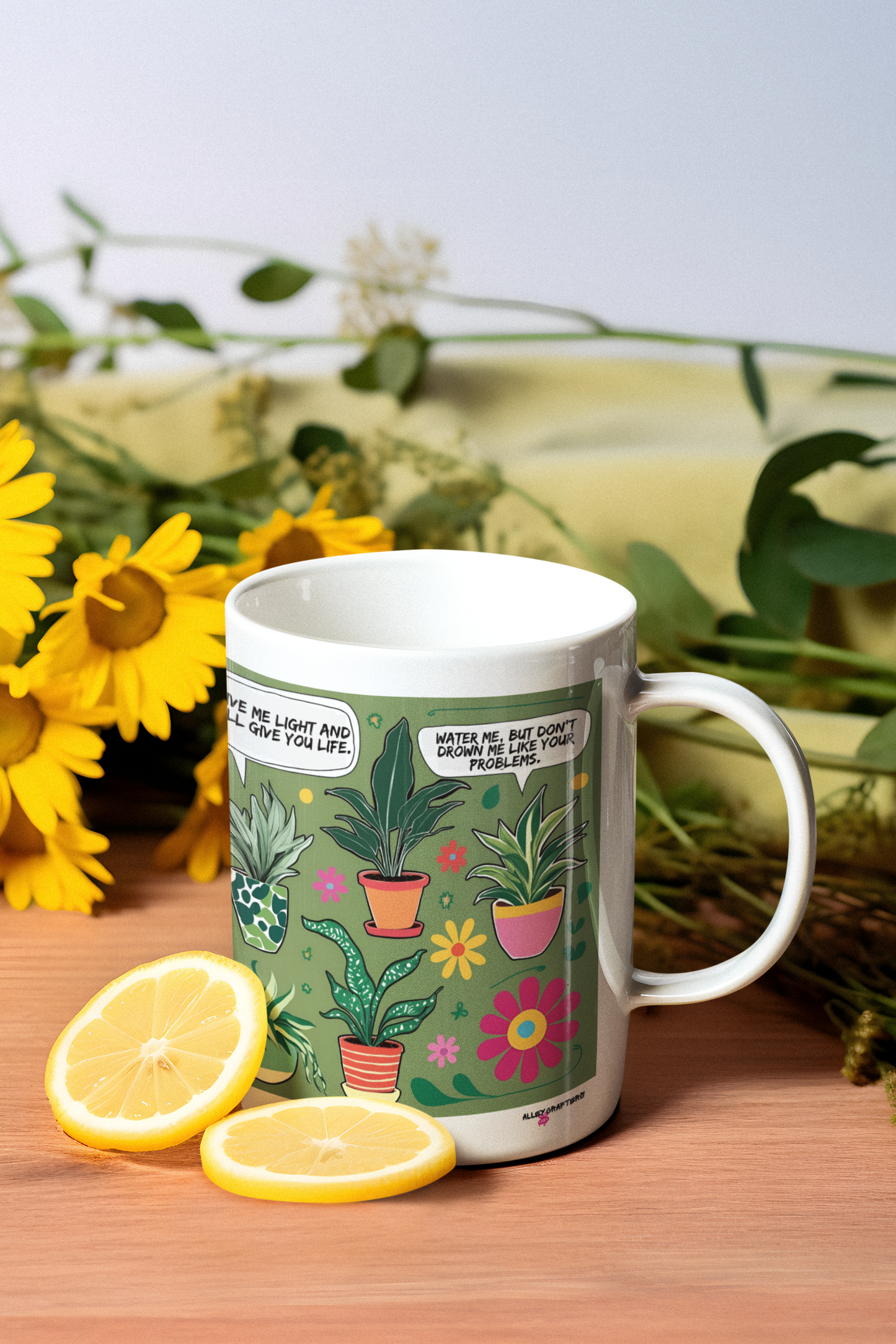 Botanical Humour Mug