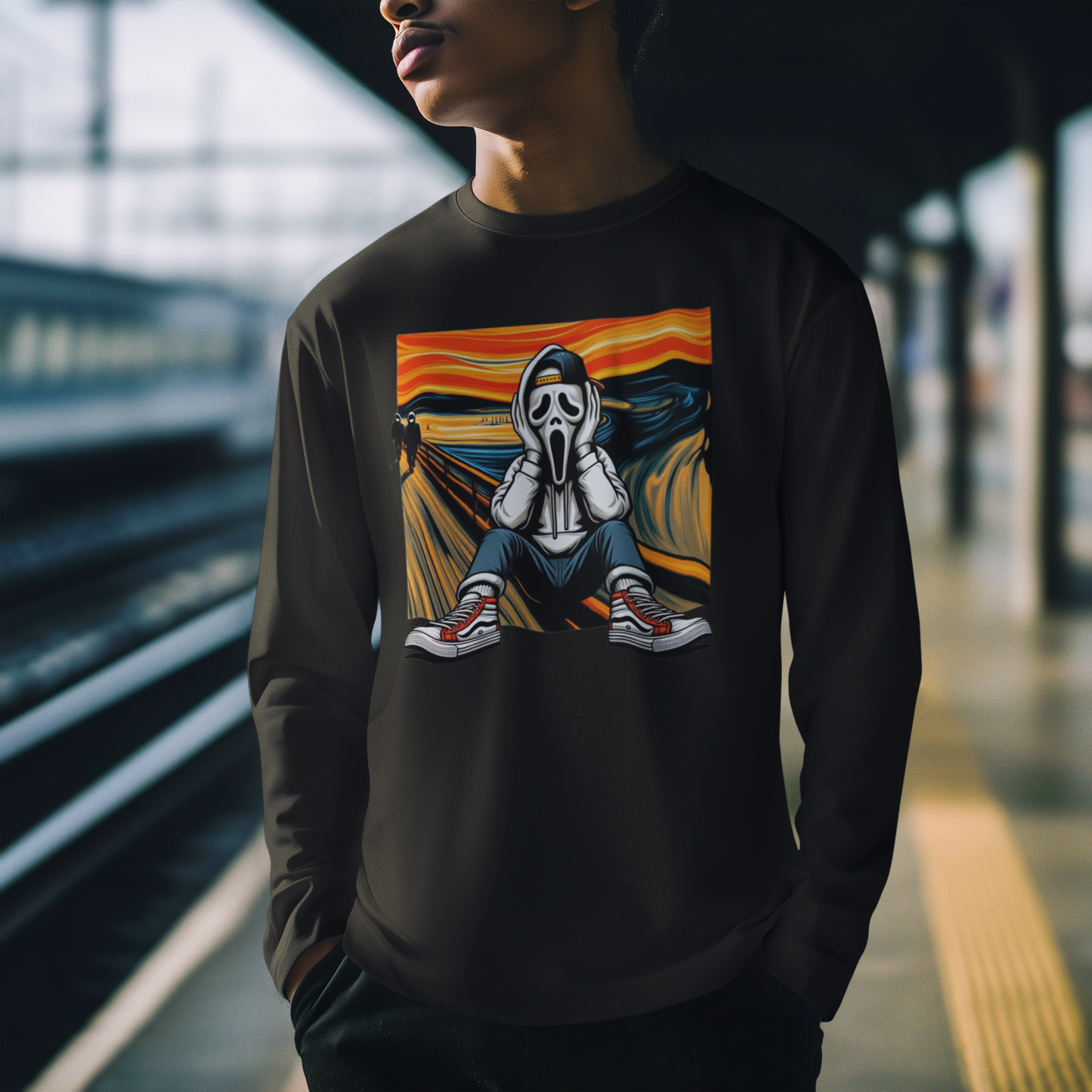 Scream Streetwear Long Sleeve Tee