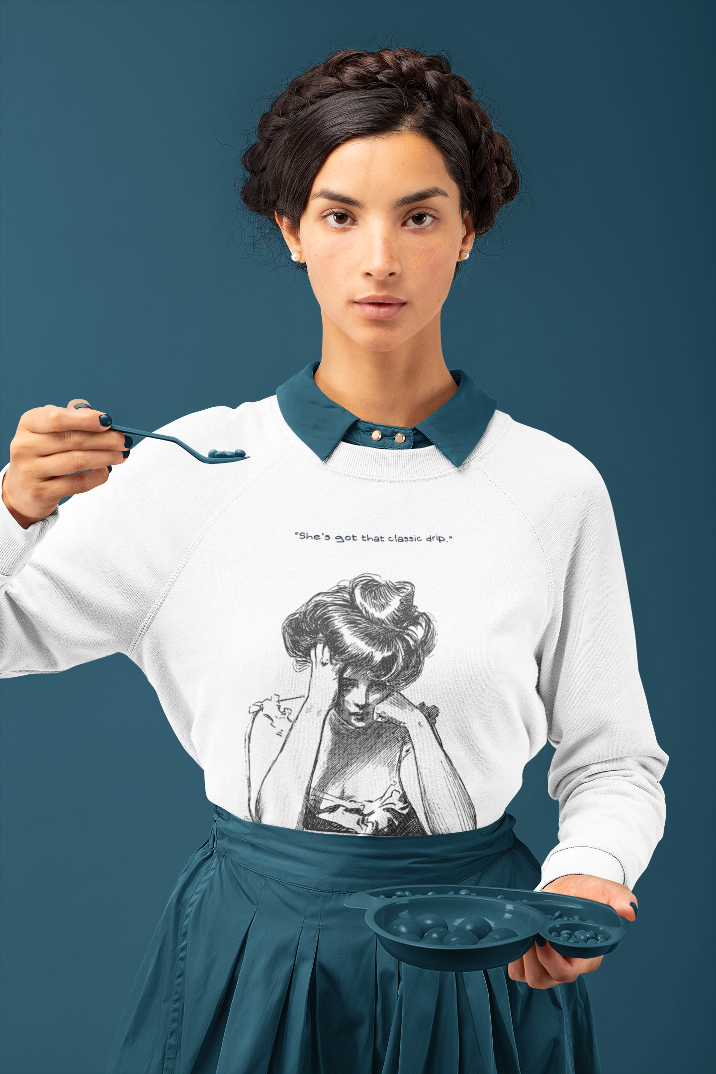 Sarcastic Woman Long Sleeve Tee