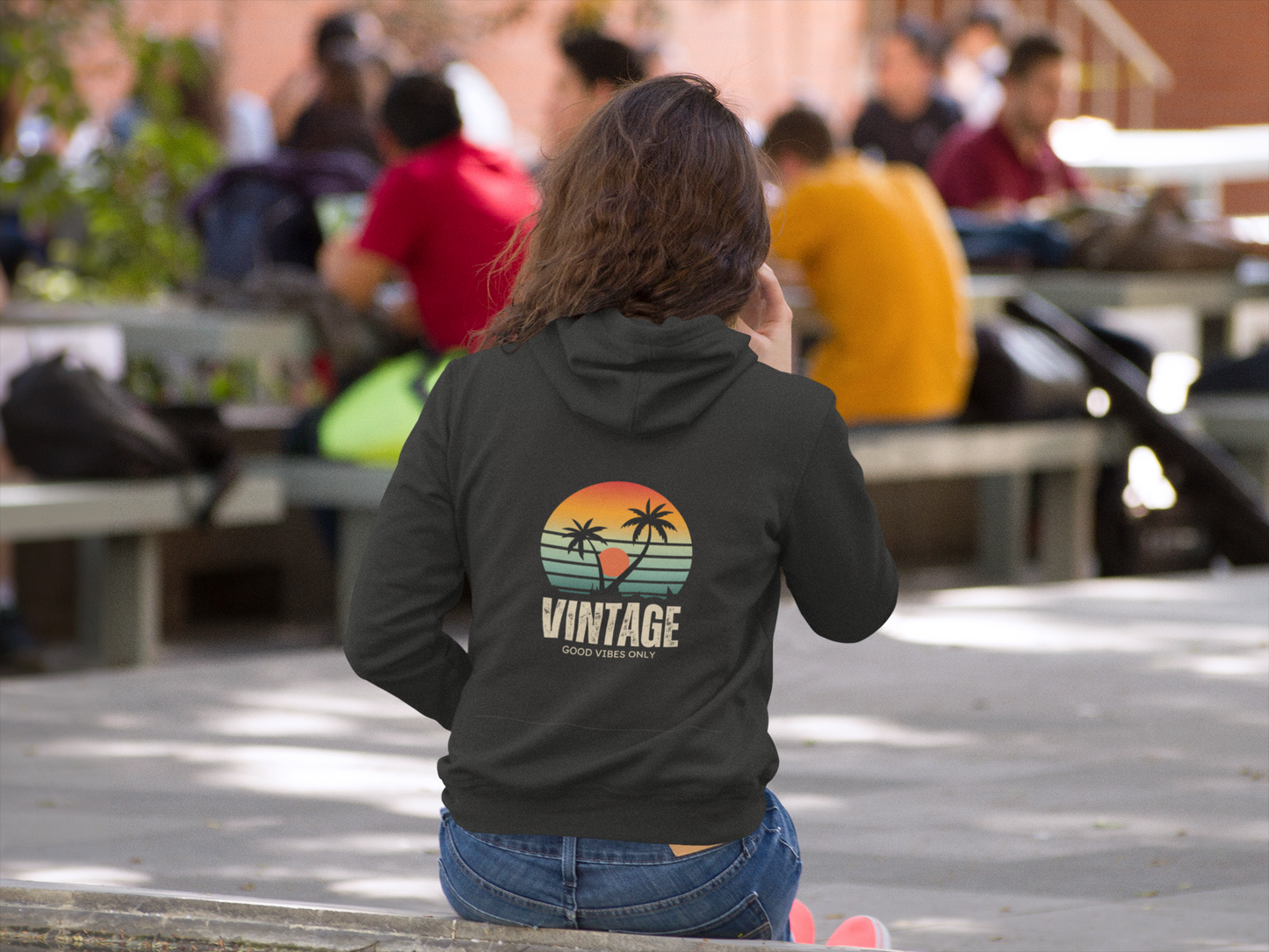 Vintage Sunset Hoodie