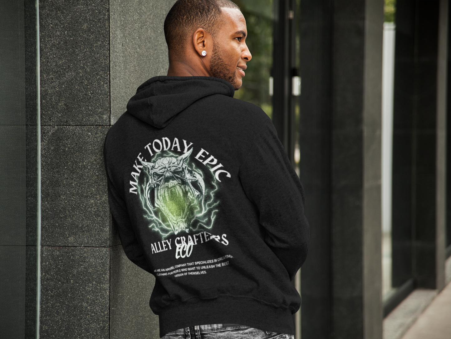Hooded Sweatshirt - Make Today Epic