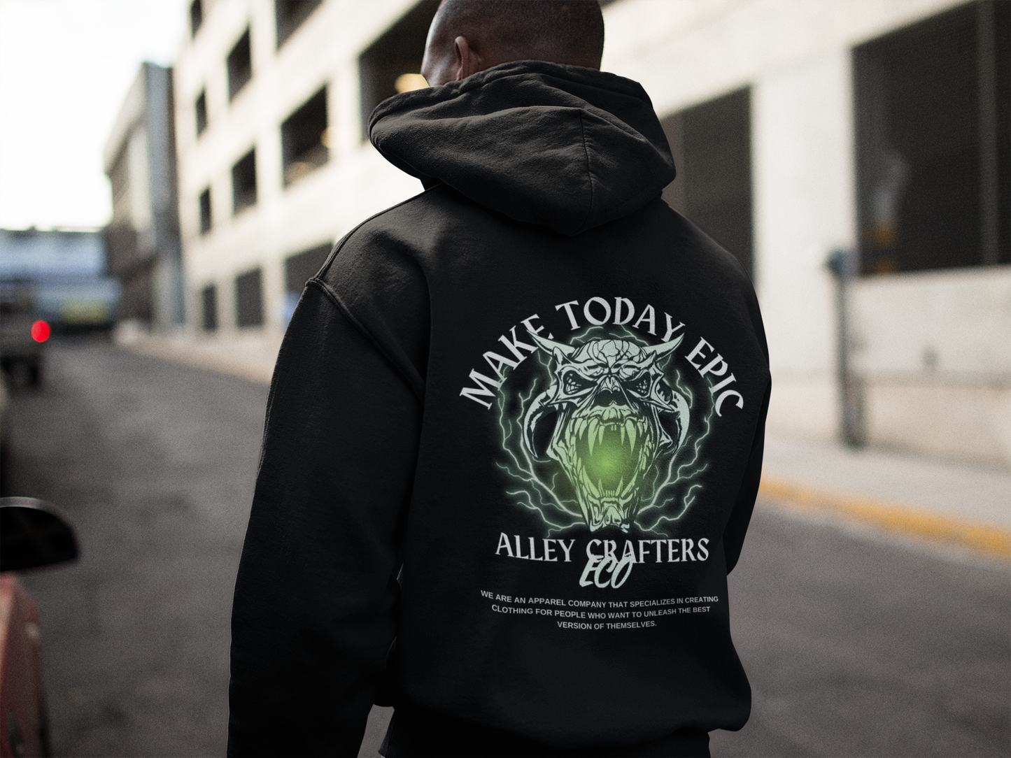 Hooded Sweatshirt - Make Today Epic