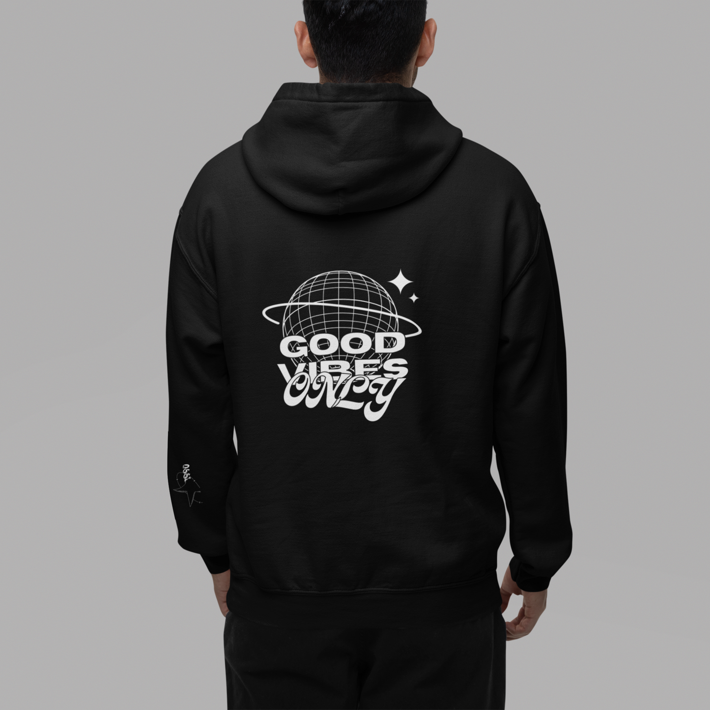 Hooded Sweatshirt - Good Vibes Only