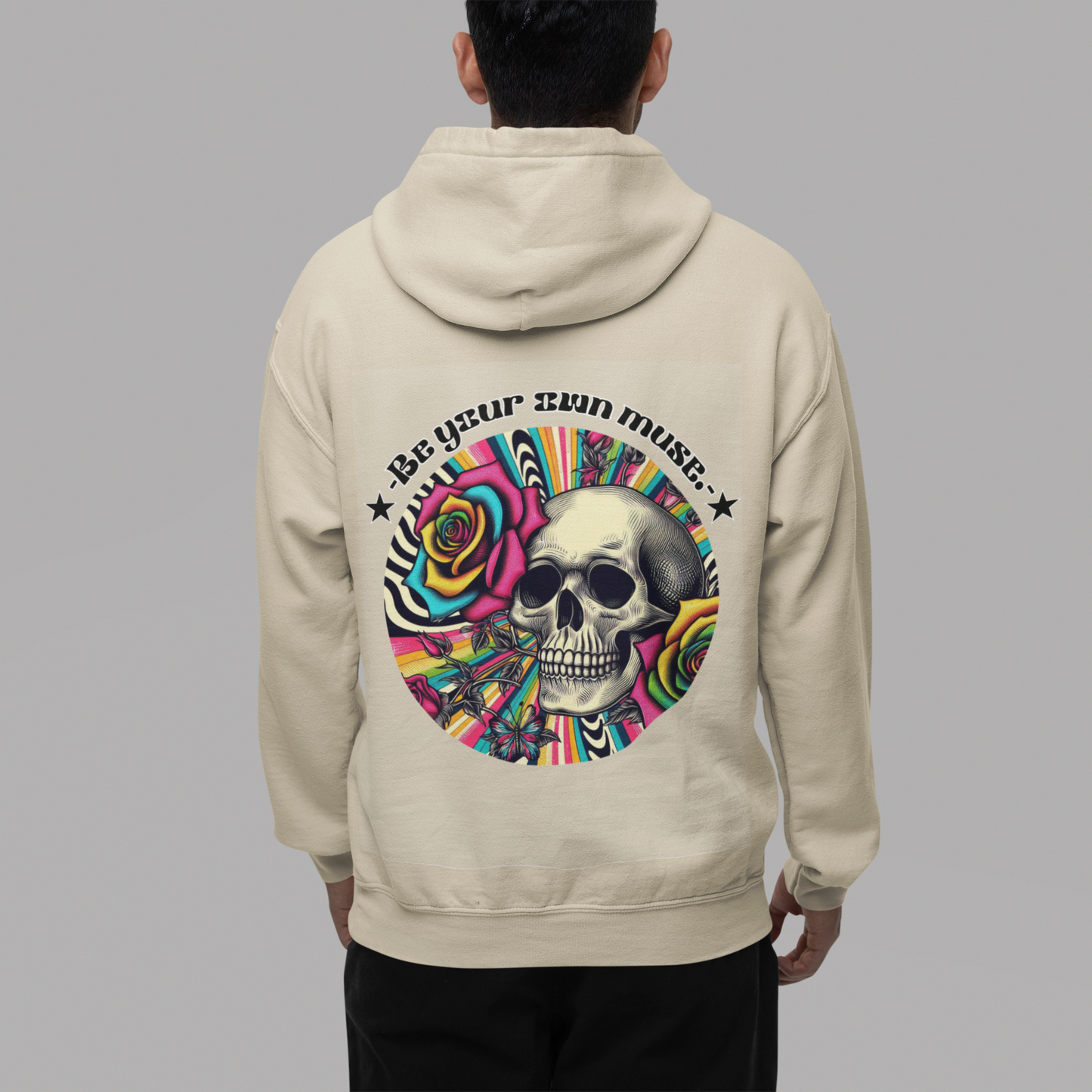 Hoodie - 'Be Your Own Muse' Inspirational Sweatshirt