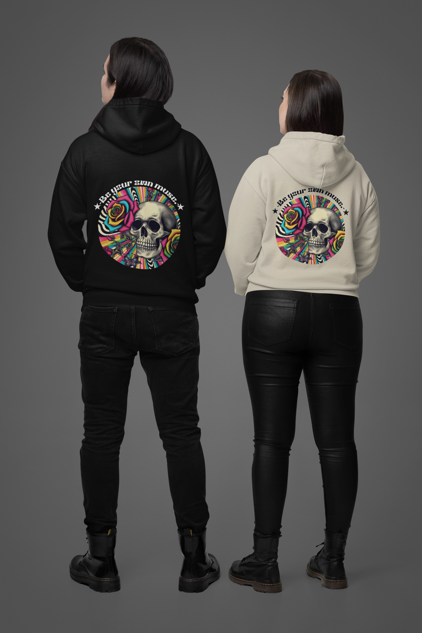 Hoodie - 'Be Your Own Muse' Inspirational Sweatshirt