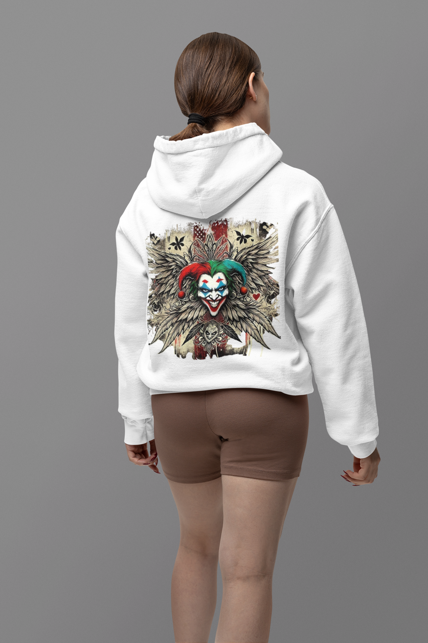 Hoodie - Joker Graphic Print for Fans of Villains