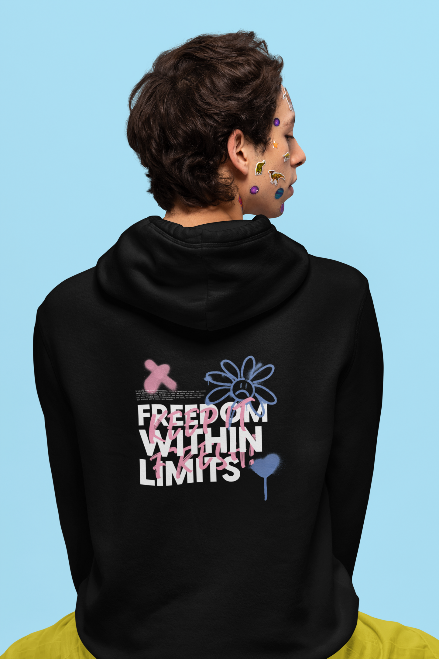 Hooded Sweatshirt - Freedom Within Limits
