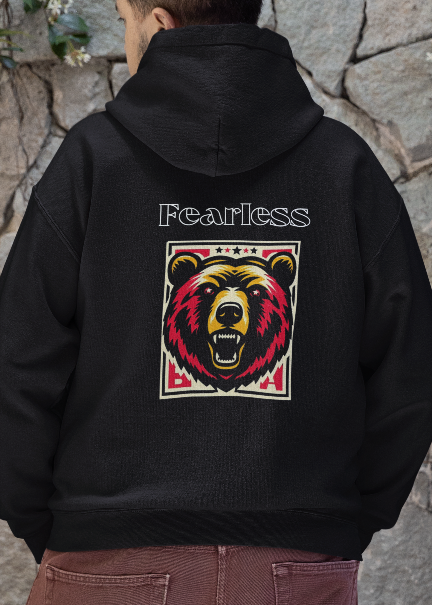 Fearless Bear Hoodie