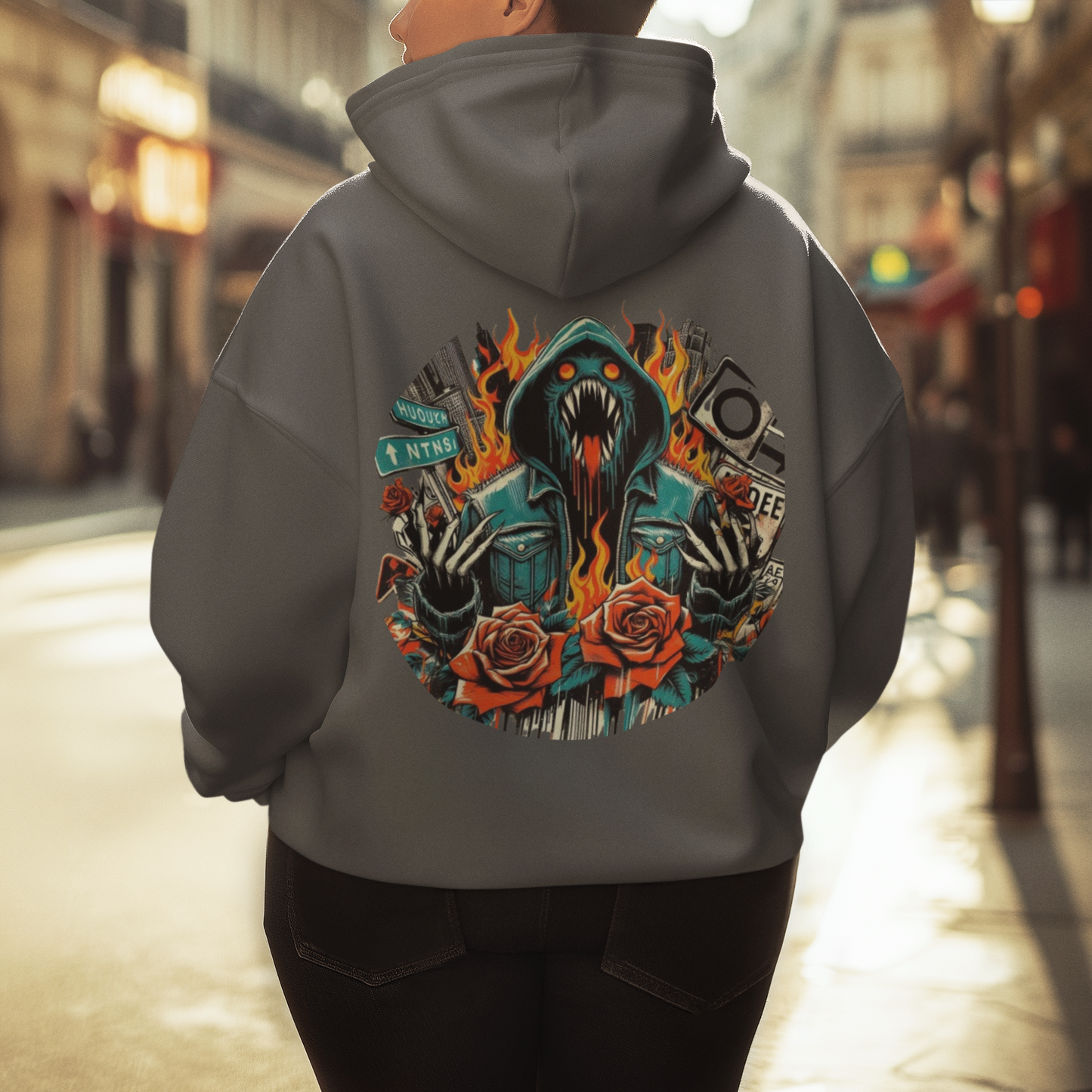 Urban Monster Hoodie - Unisex Heavy Blend™ Sweatshirt