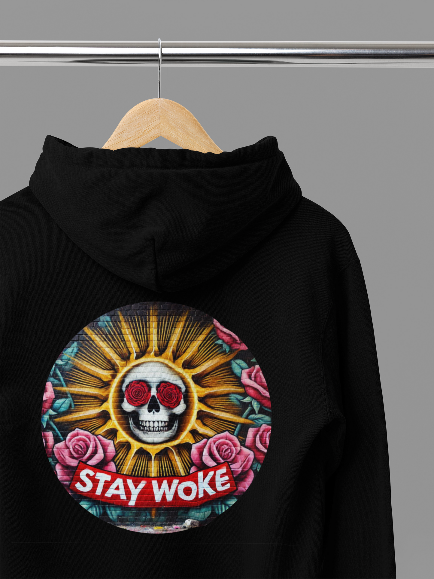 Hooded Sweatshirt stay woke Unisex