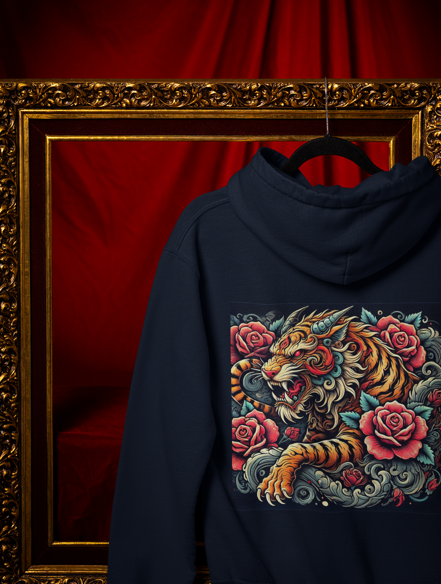 Lion Hoodie - Mythical Lion Design