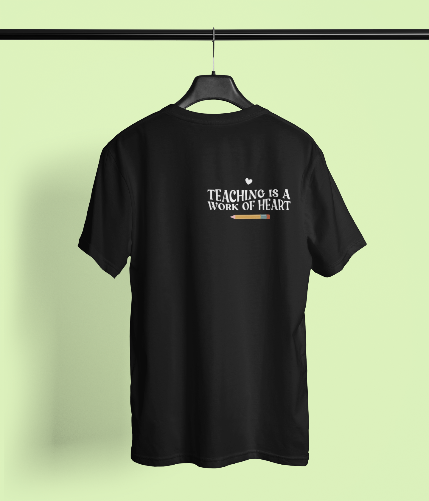 Teaching Is A Work of Heart Unisex T-Shirt - Perfect Gift for Educators