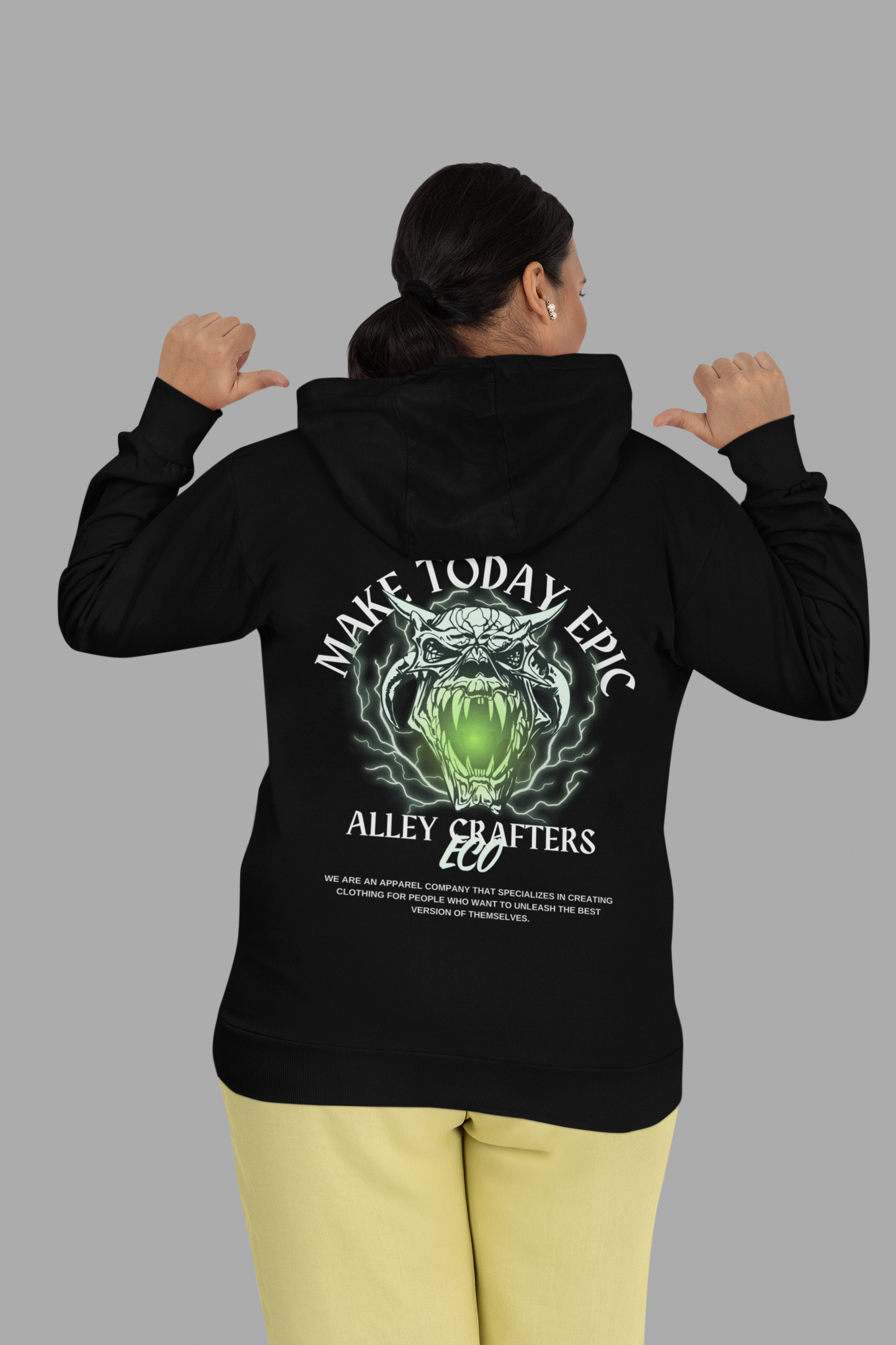 Hooded Sweatshirt - Make Today Epic