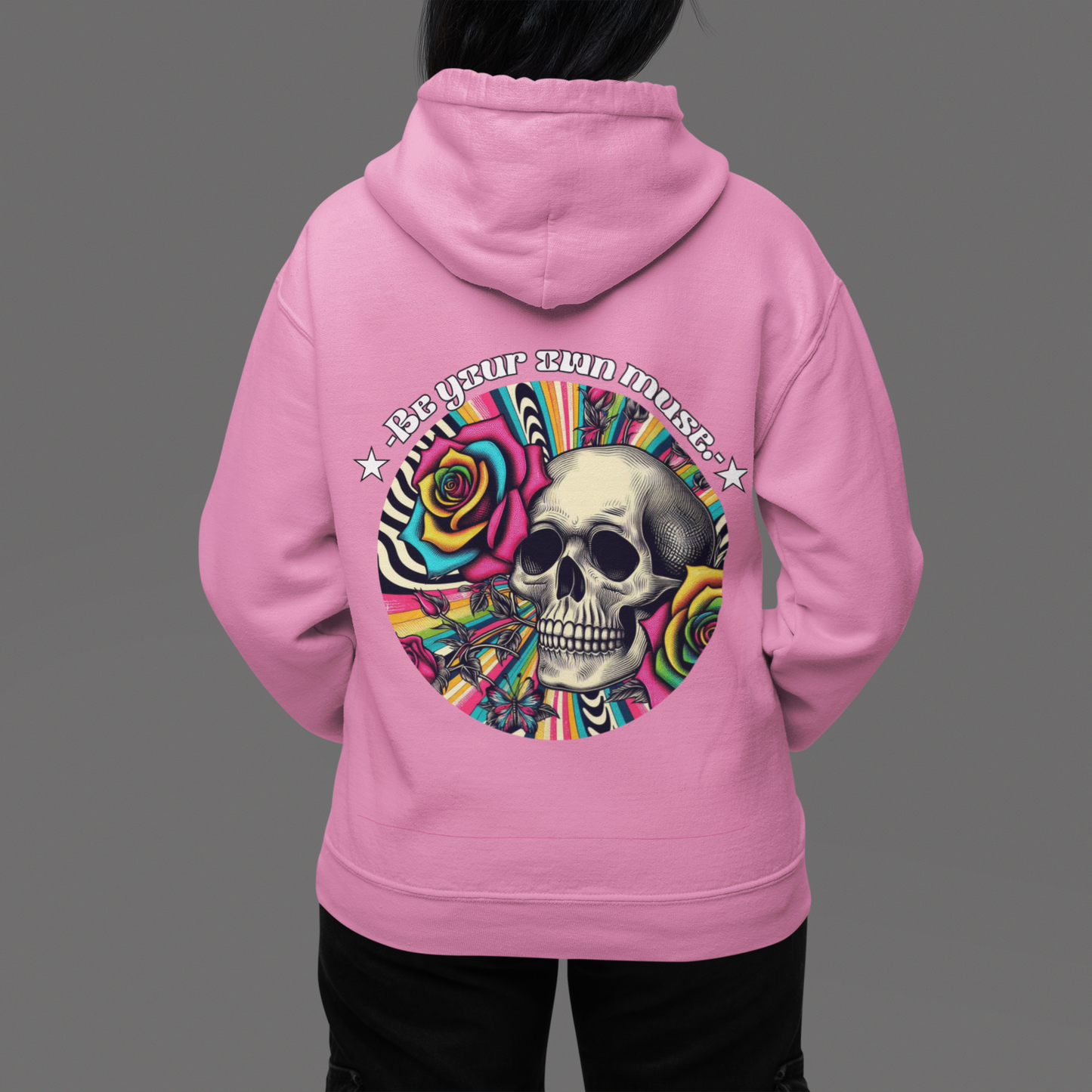 Hoodie - 'Be Your Own Muse' Inspirational Sweatshirt