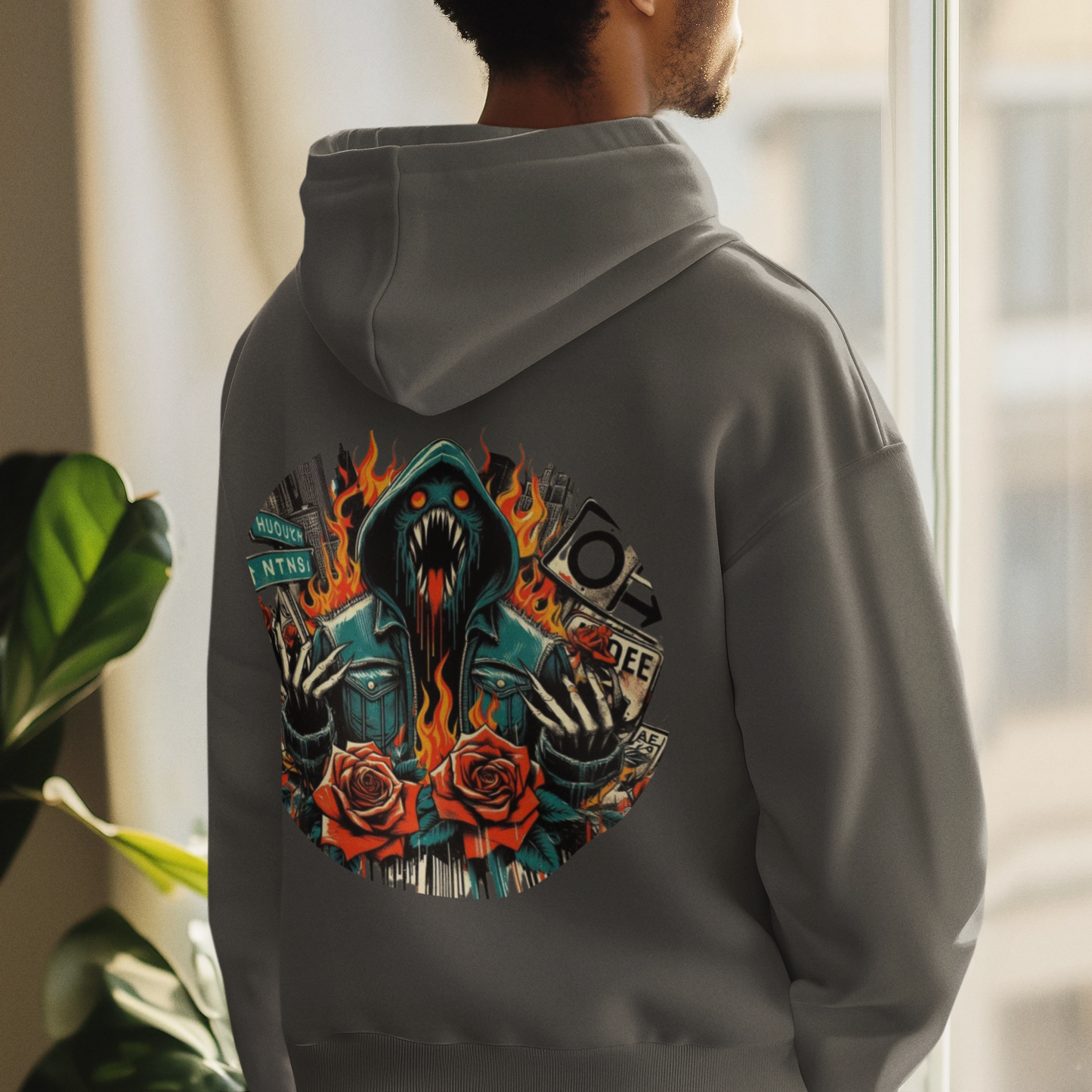 Urban Monster Hoodie - Unisex Heavy Blend™ Sweatshirt