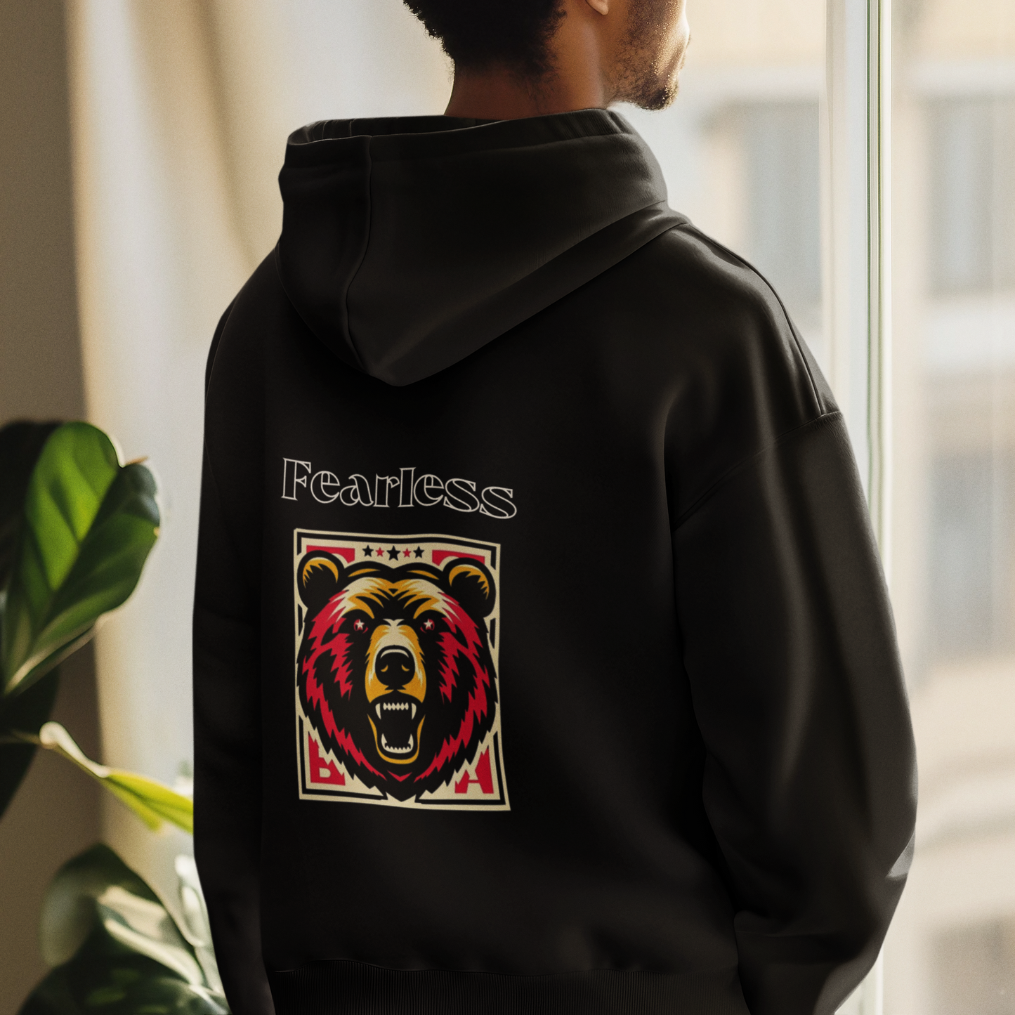 Fearless Bear Hoodie