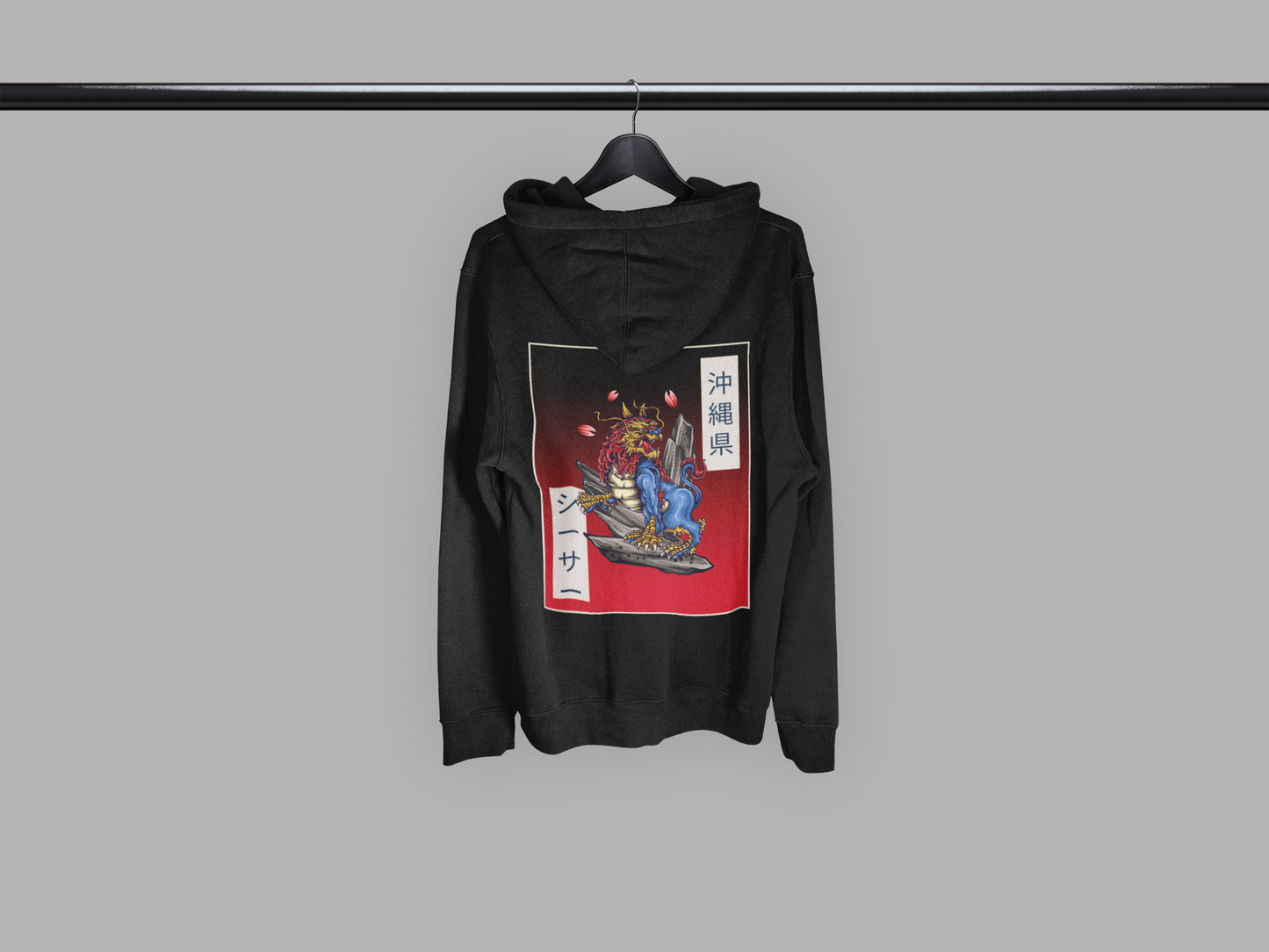 Hoodie - Mystical Chinese Design - Unisex