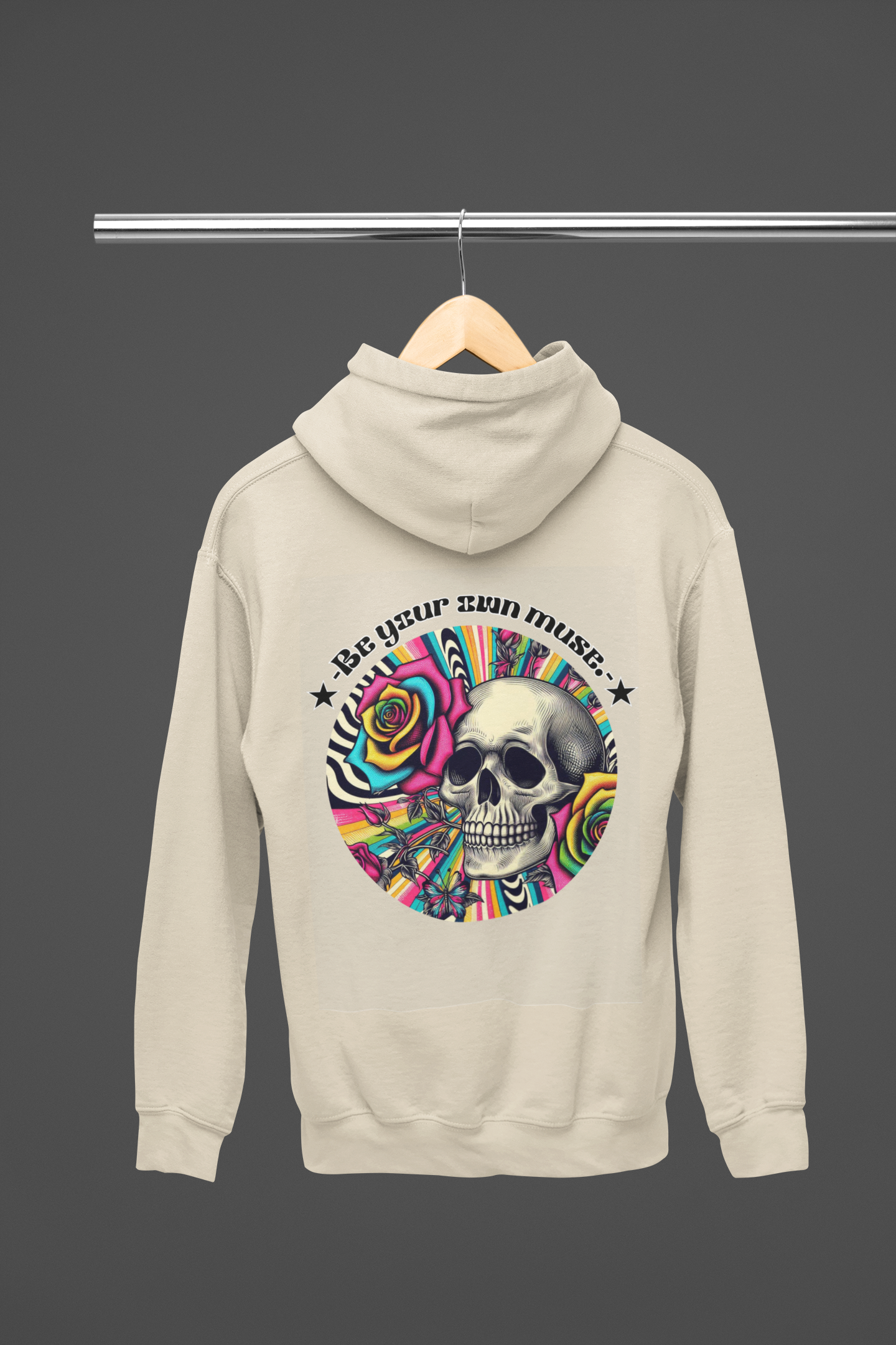 Hoodie - 'Be Your Own Muse' Inspirational Sweatshirt