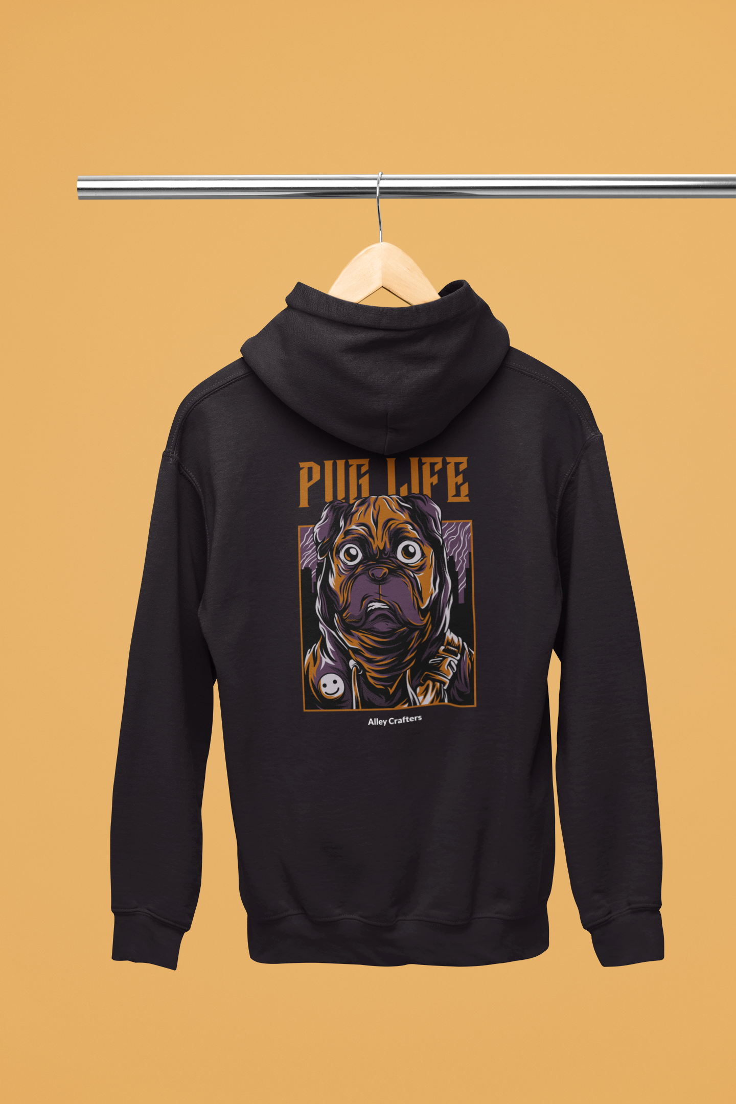 Pug Life Hoodie Sweatshirt