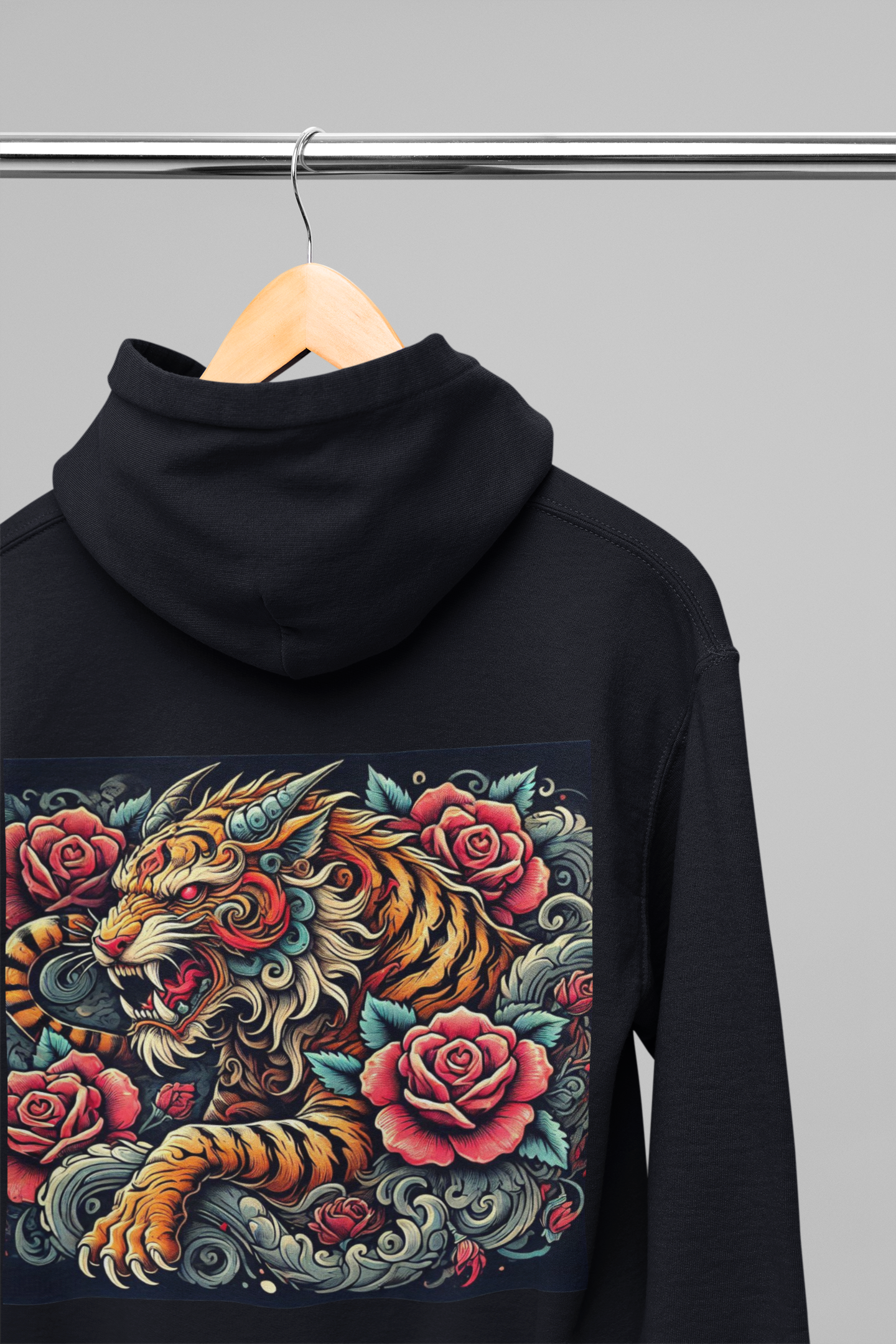 Lion Hoodie - Mythical Lion Design