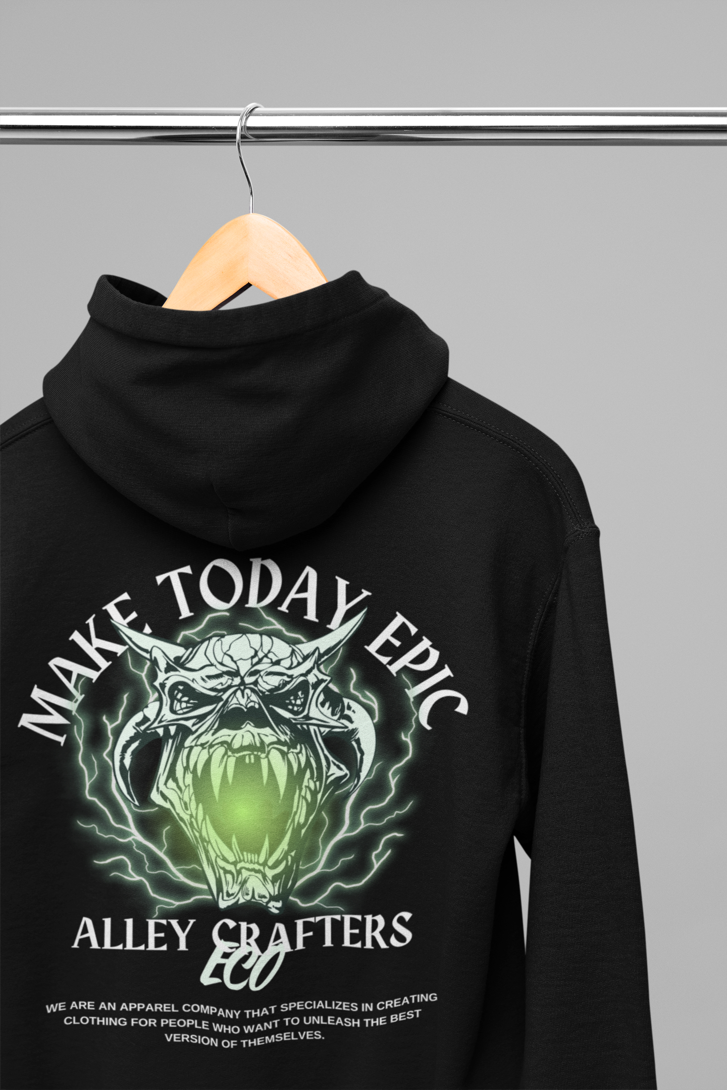Hooded Sweatshirt - Make Today Epic