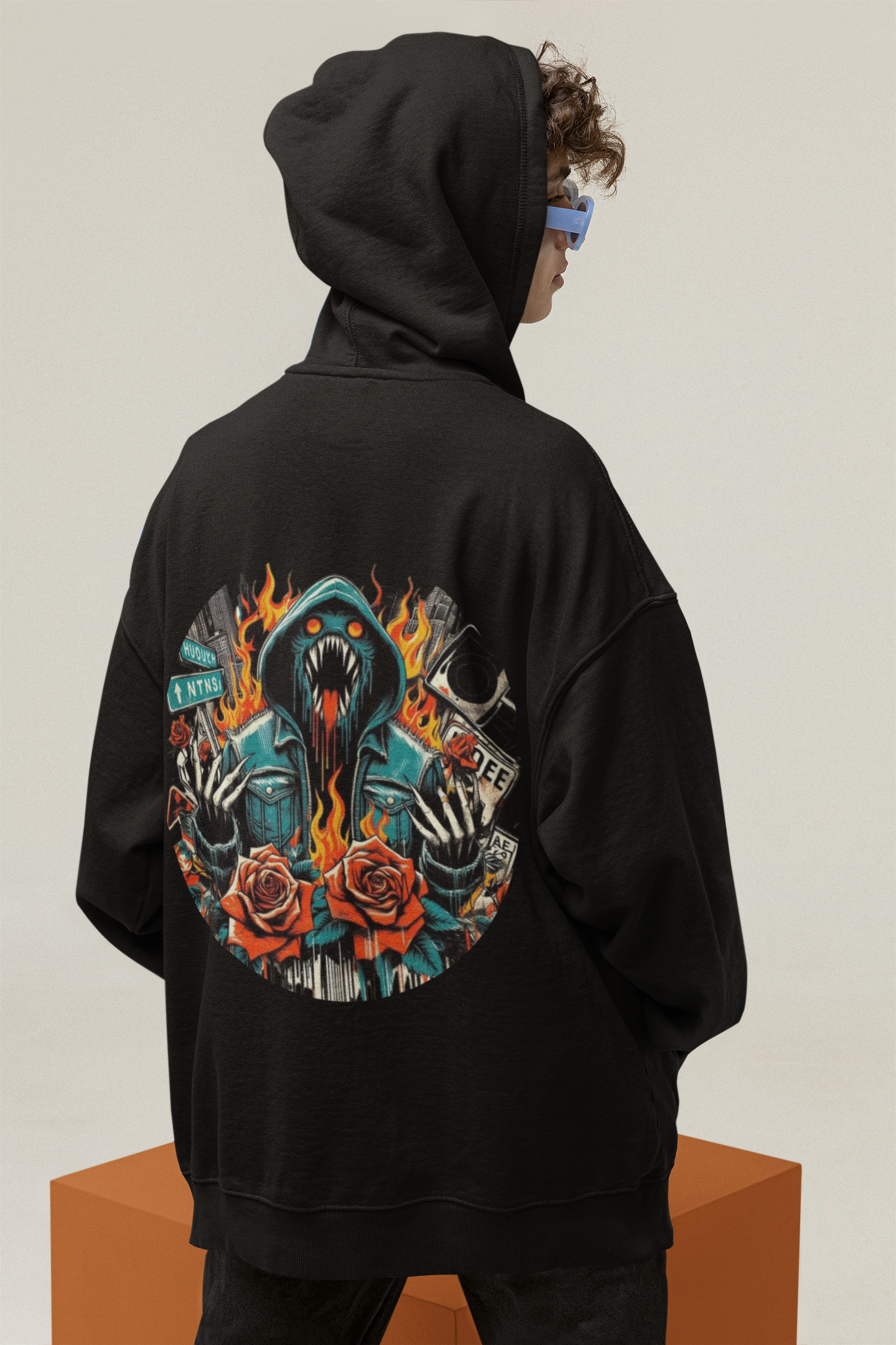 Urban Monster Hoodie - Unisex Heavy Blend™ Sweatshirt