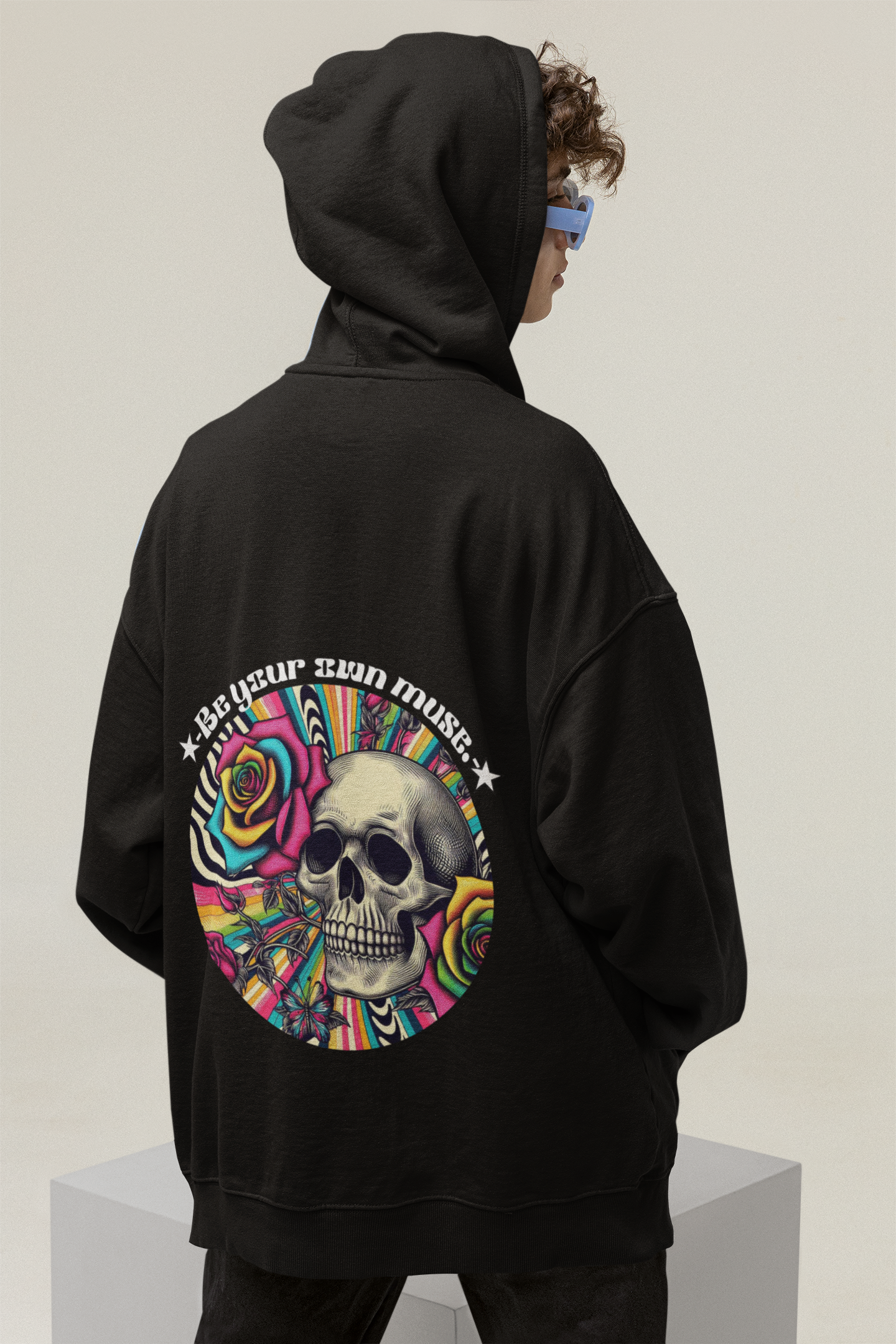 Hoodie - 'Be Your Own Muse' Inspirational Sweatshirt