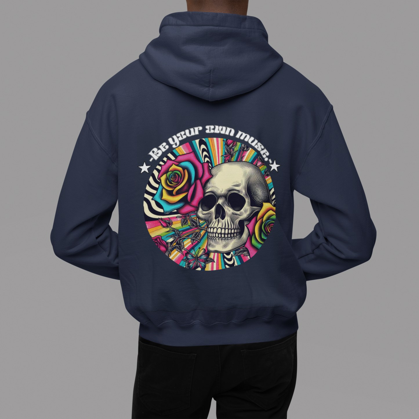 Hoodie - 'Be Your Own Muse' Inspirational Sweatshirt