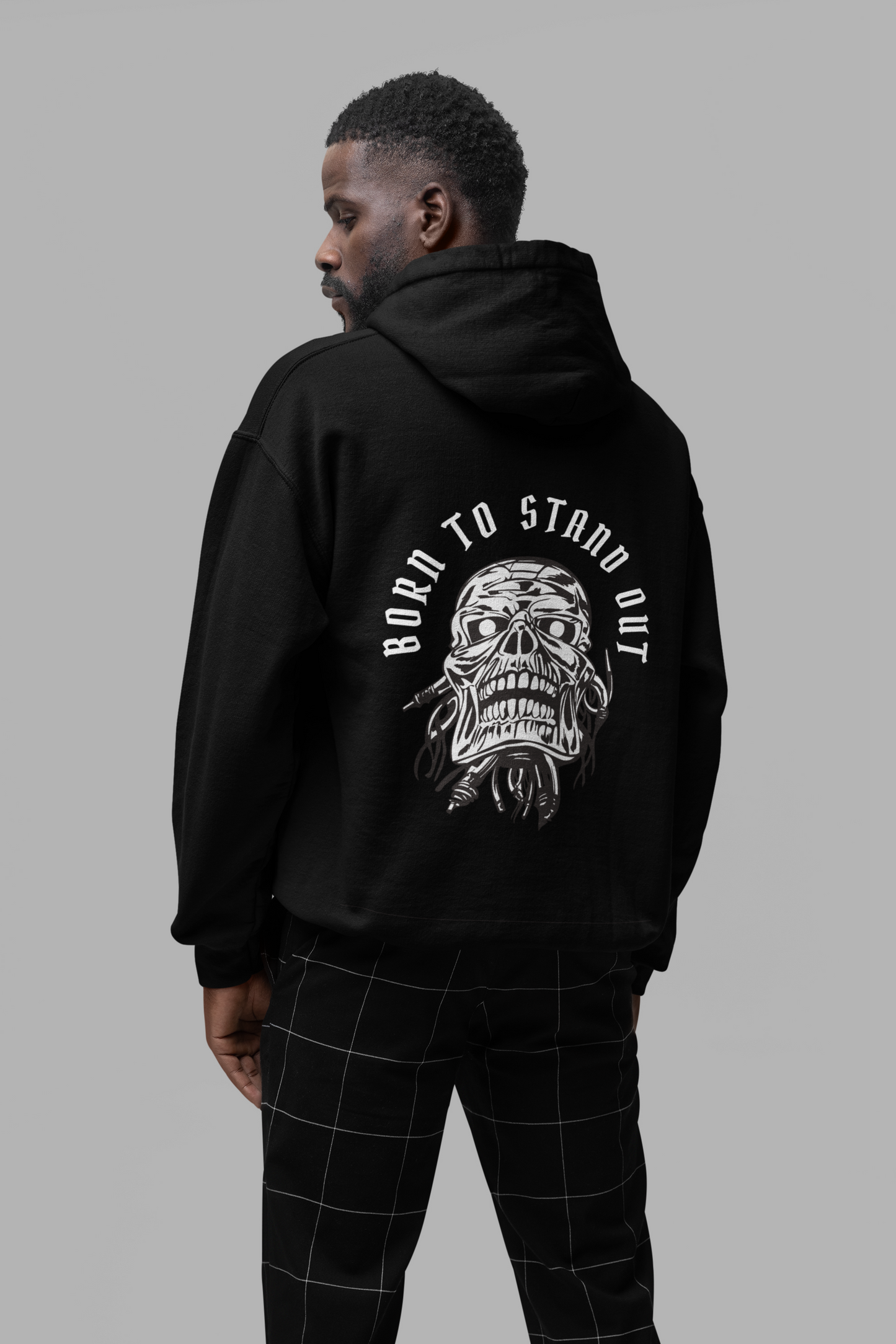 Hoodie Sweatshirt - 'Born to Stand Out'