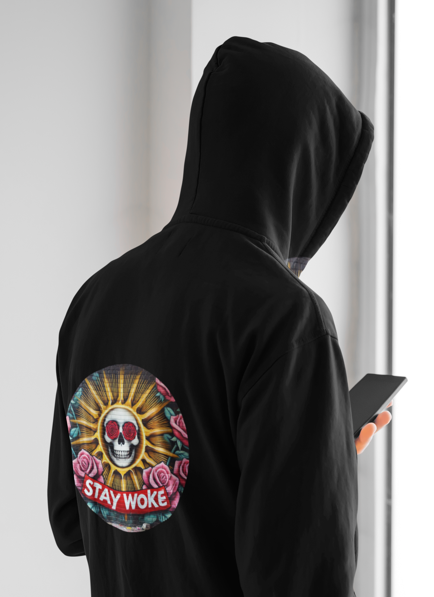 Hooded Sweatshirt stay woke Unisex