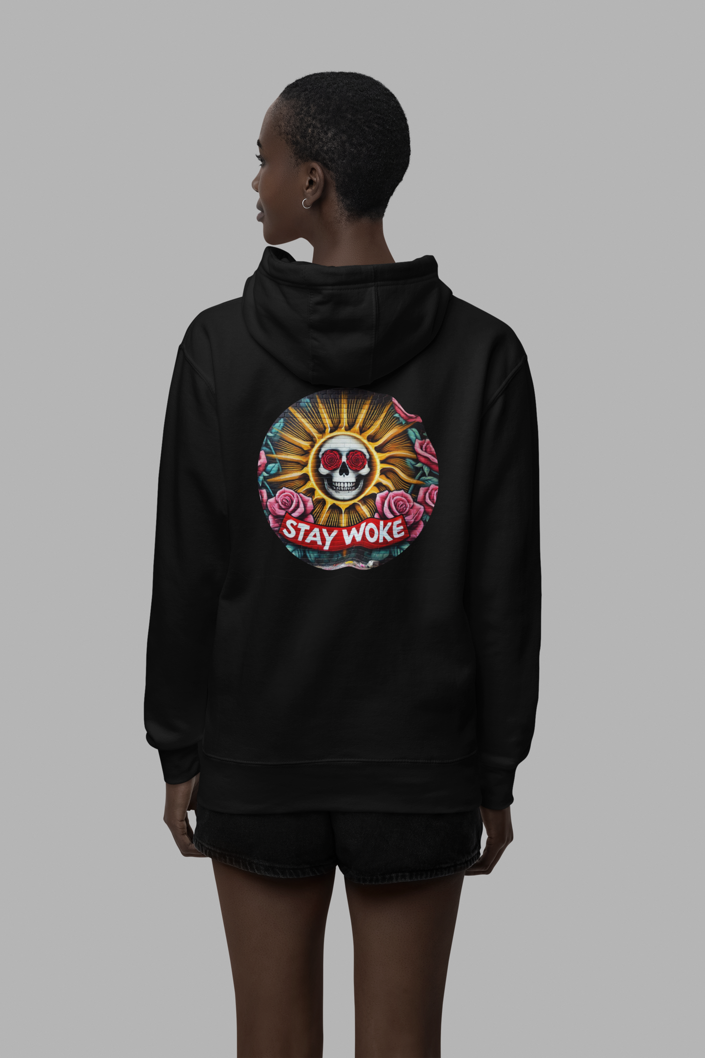 Hooded Sweatshirt stay woke Unisex