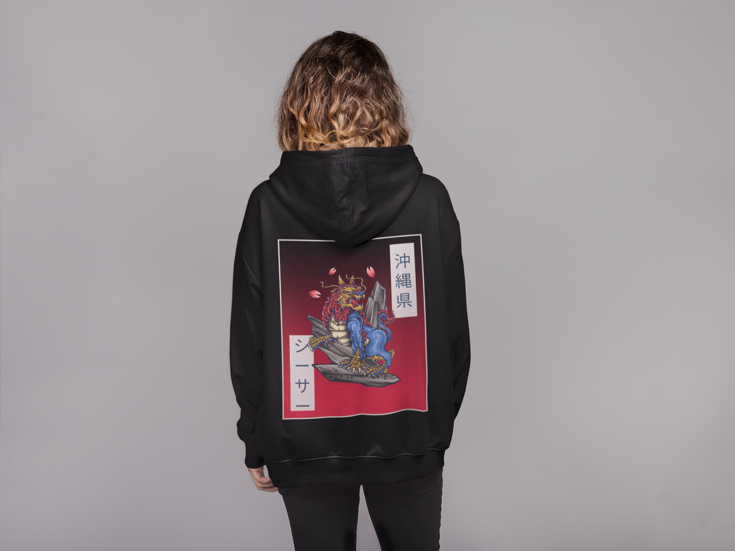 Hoodie - Mystical Chinese Design - Unisex