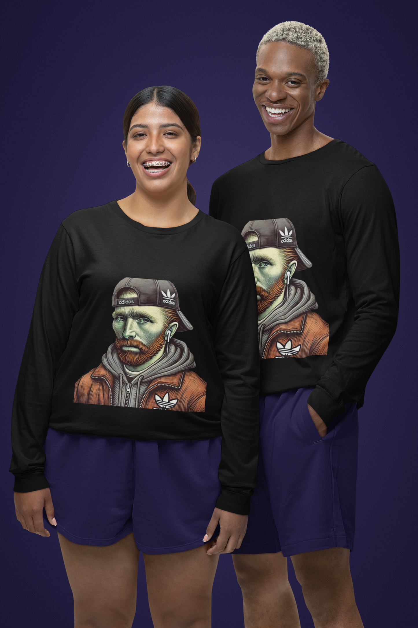 Long Sleeve Tee - Van Gogh Streetwear