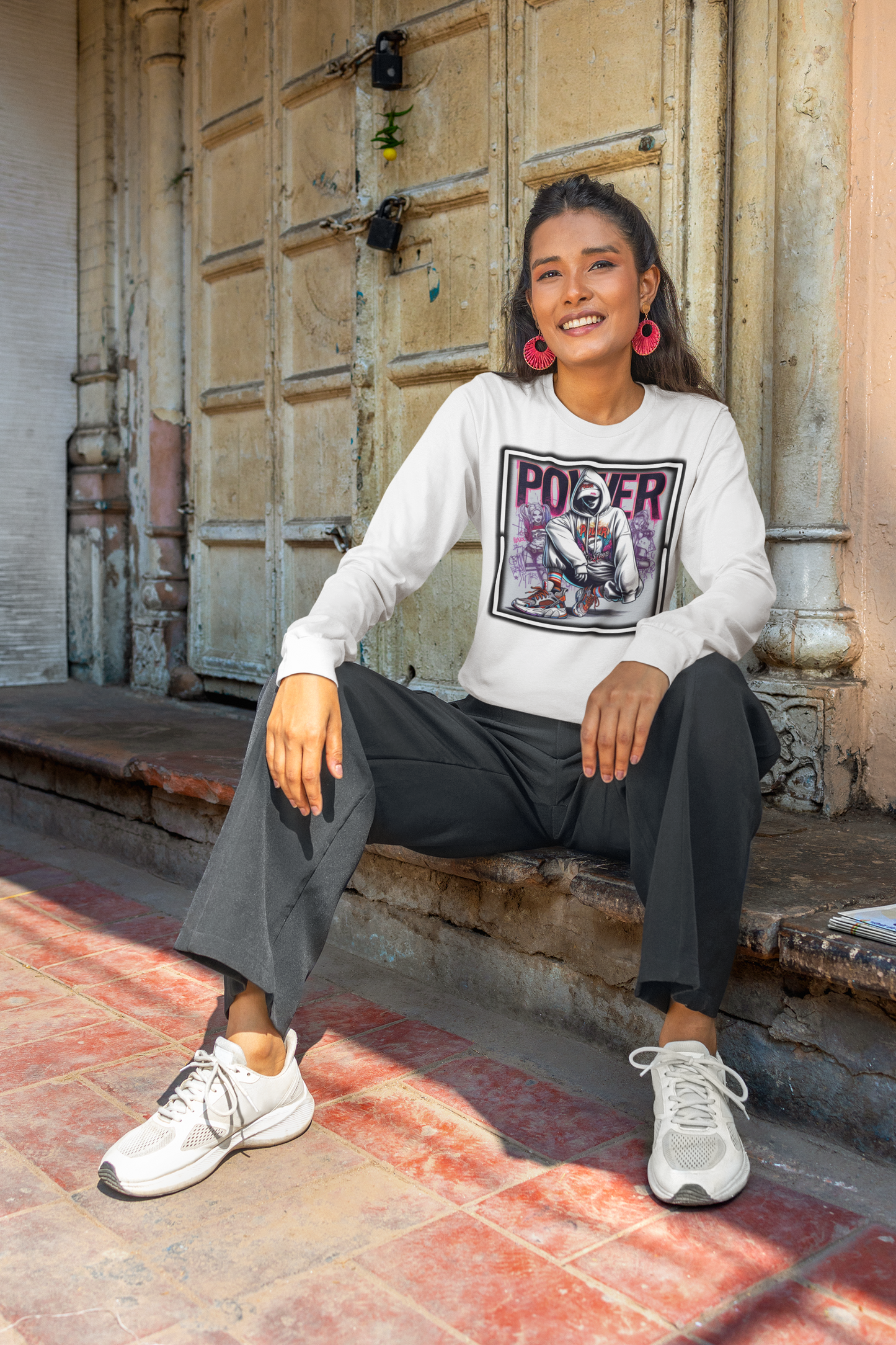 Power Streetwear Long Sleeve Tee