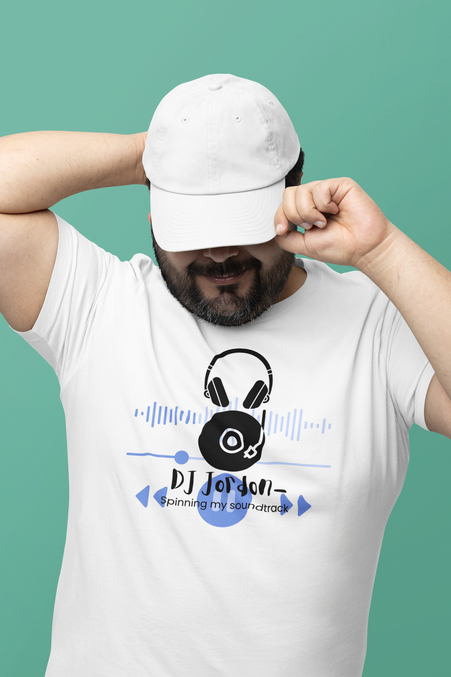 Beats & Vibes Name Personalisation T-Shirt
