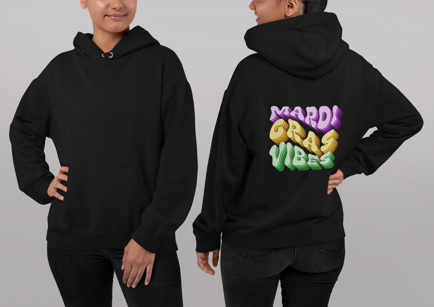 Mardi Gras Hoodie Unisex