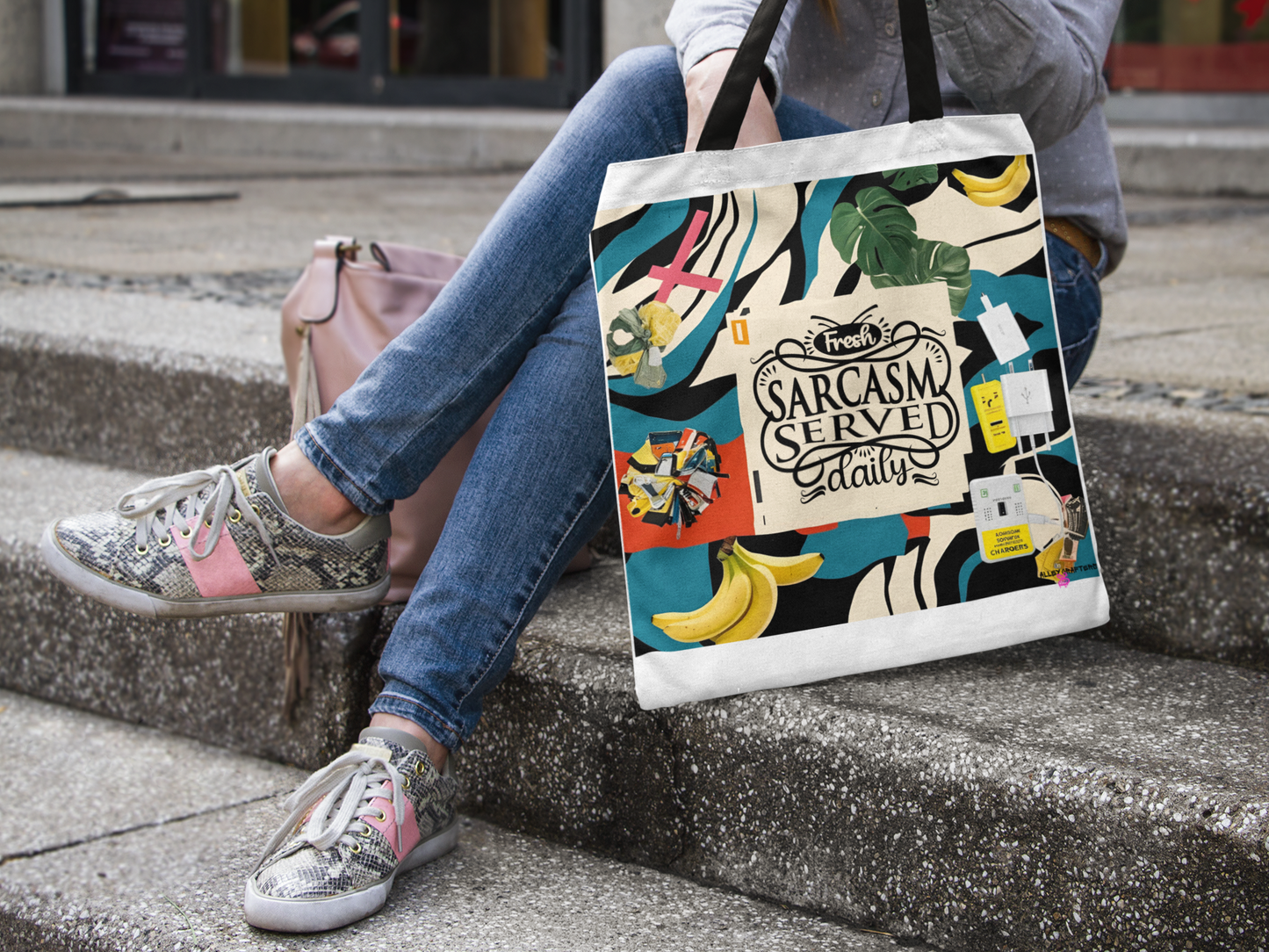 Fun Sarcasm Tote Bag