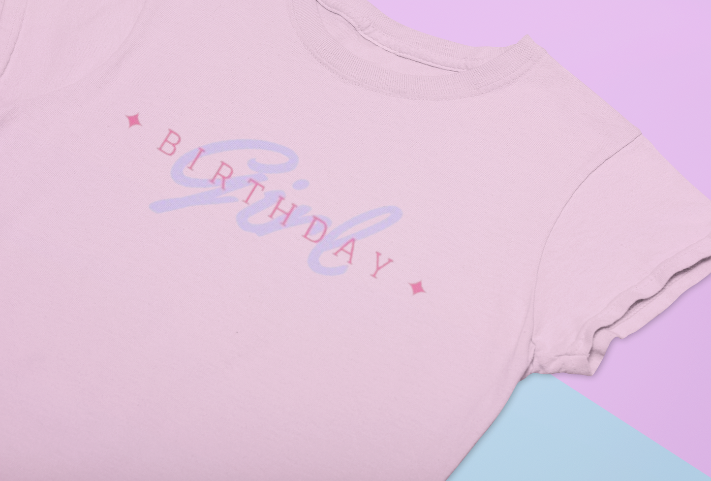 Kids Tee - Birthday Girl Design