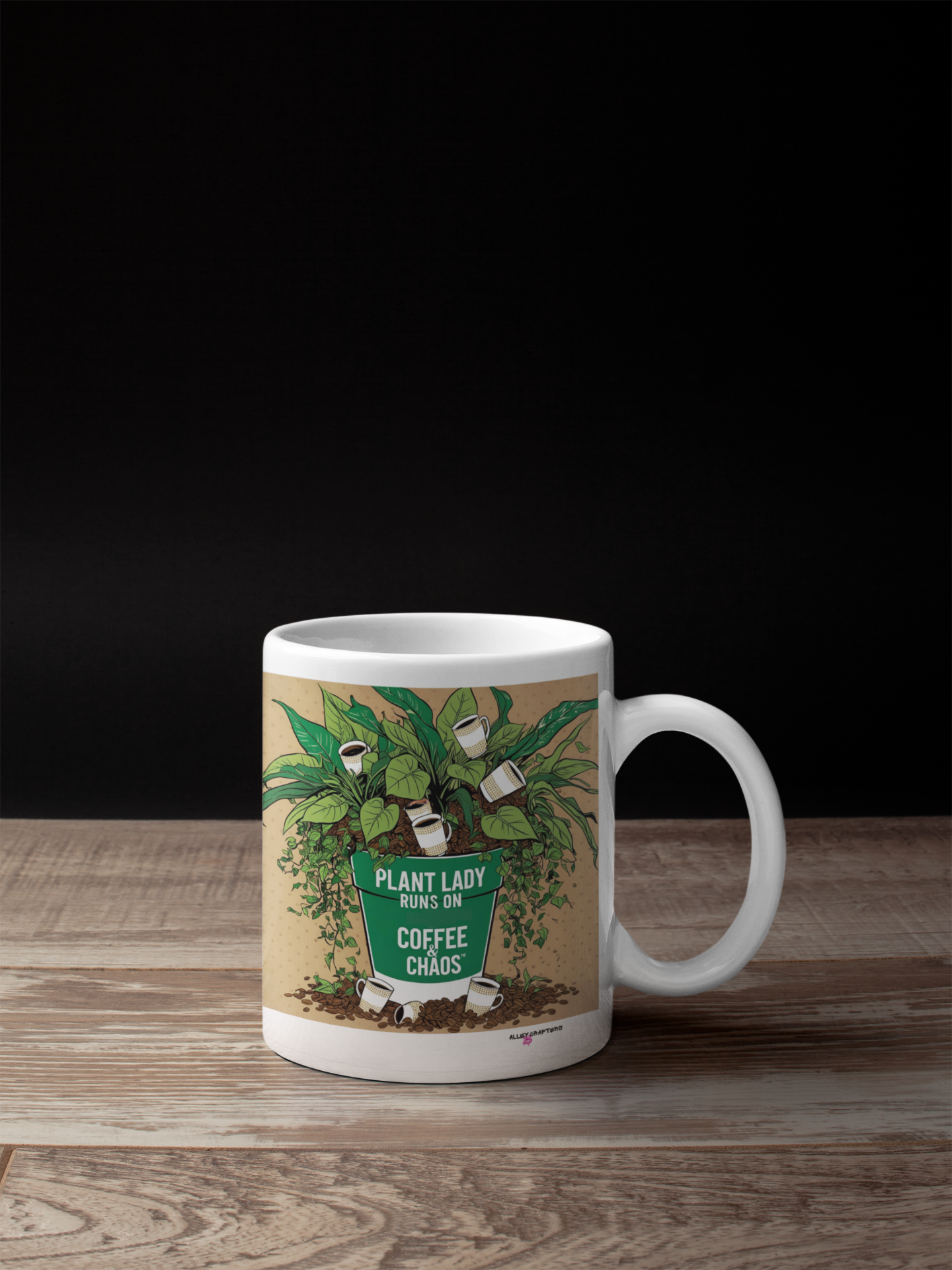 Plant Lady Coffee Chaos Mug