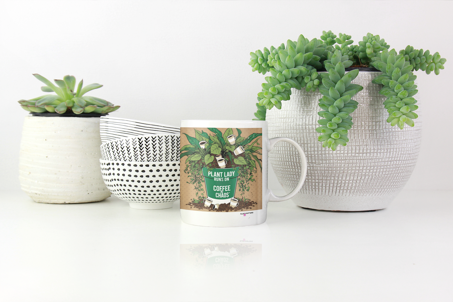 Plant Lady Coffee Chaos Mug