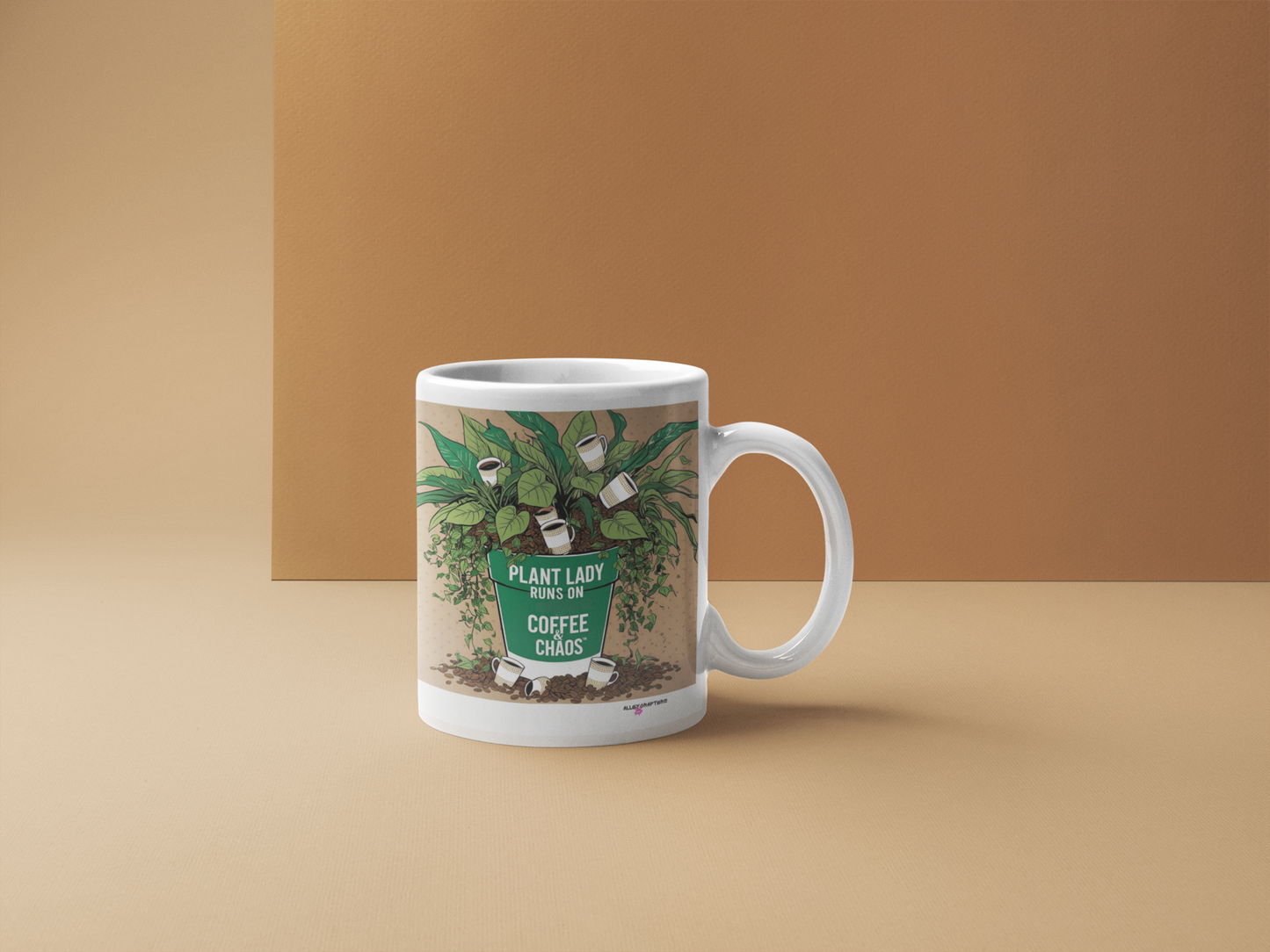 Plant Lady Coffee Chaos Mug