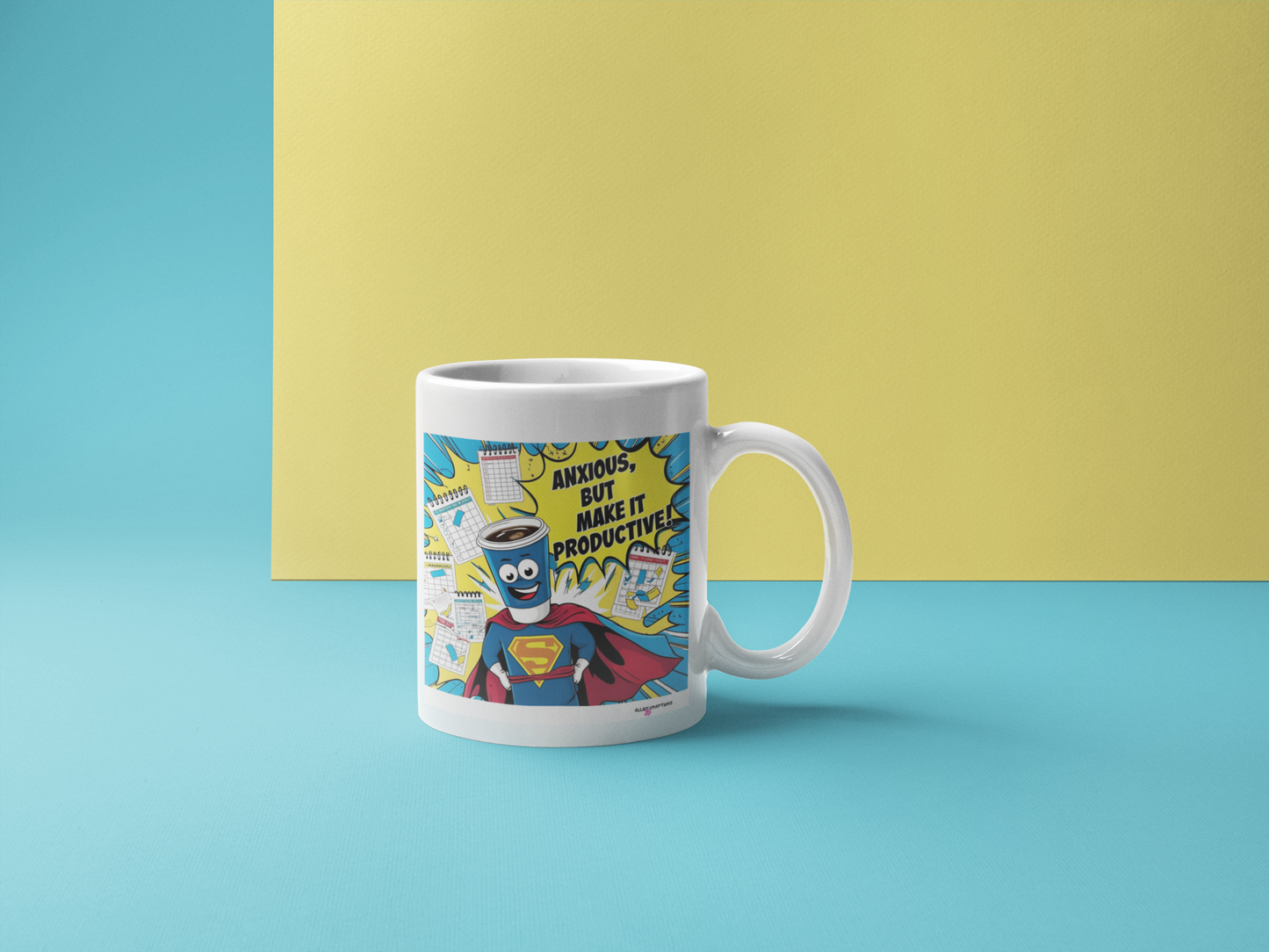 Productive Superhero Mug