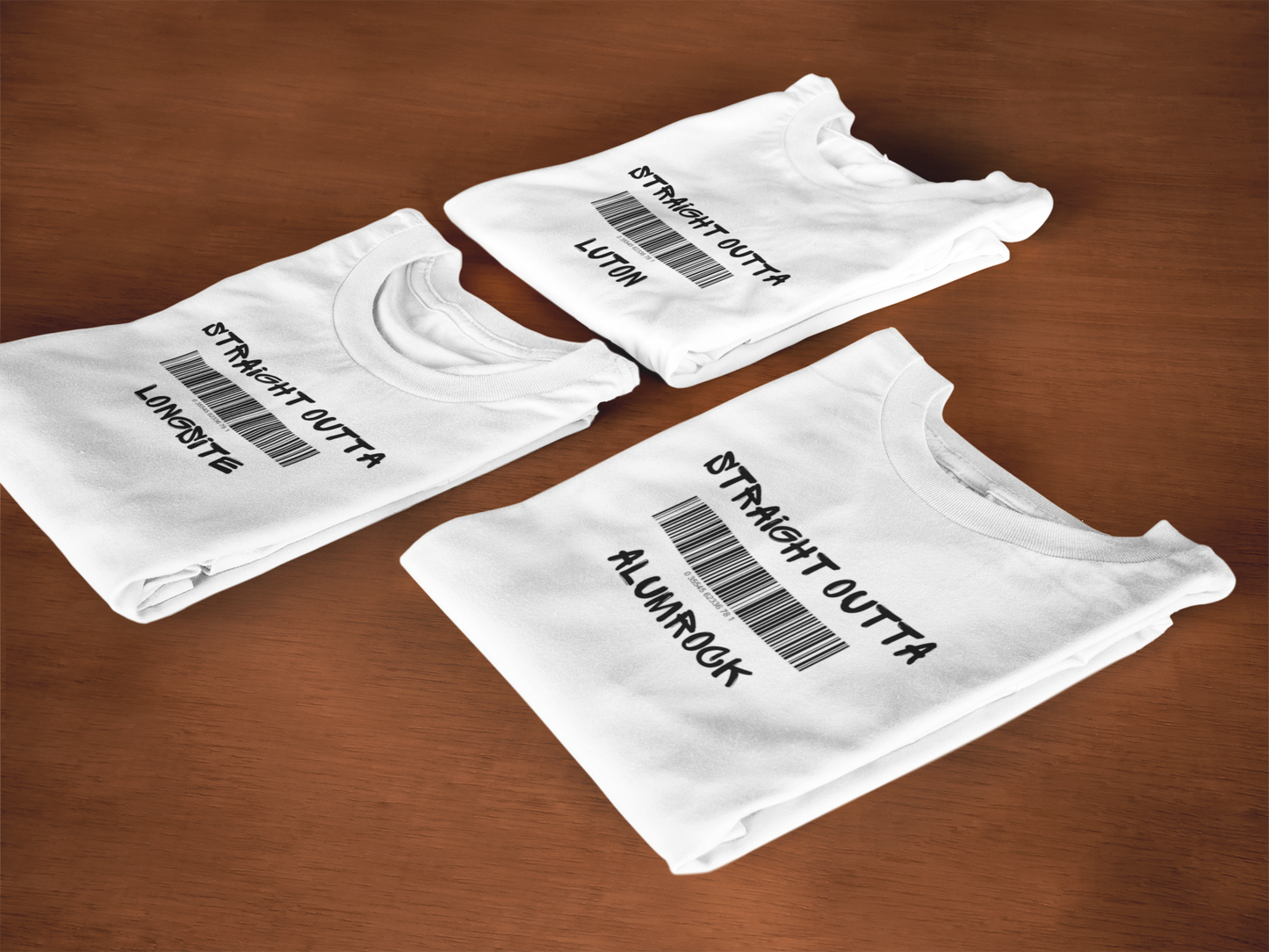 City Name Unisex T-Shirt - Straight Outta (Your Chosen City)